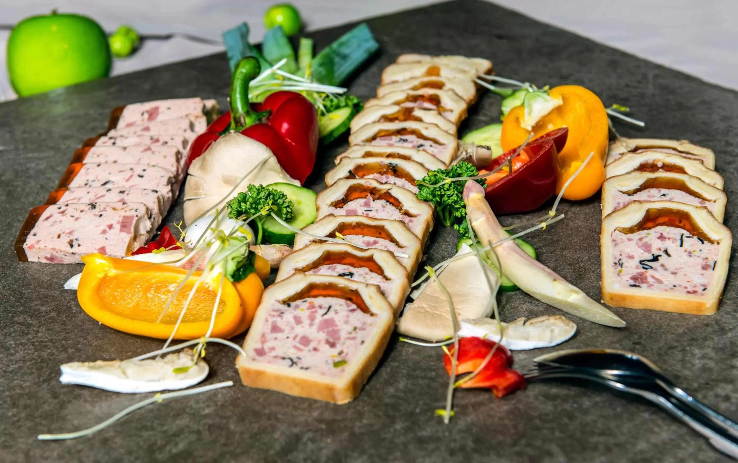 Food close-up in Wellnesshotel Golfpanorama