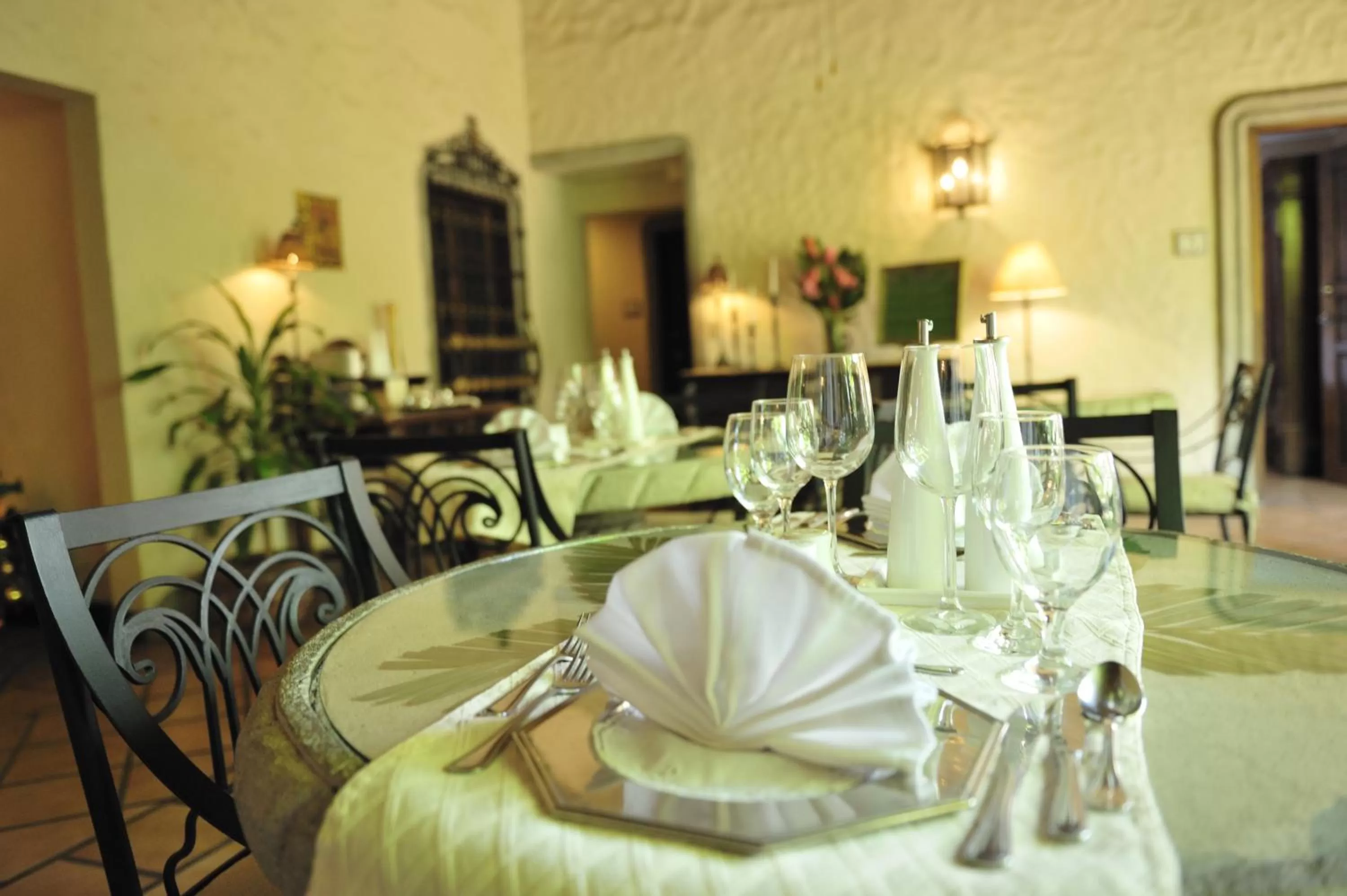 Food and drinks in Hotel Los Robles, Managua, Nicaragua