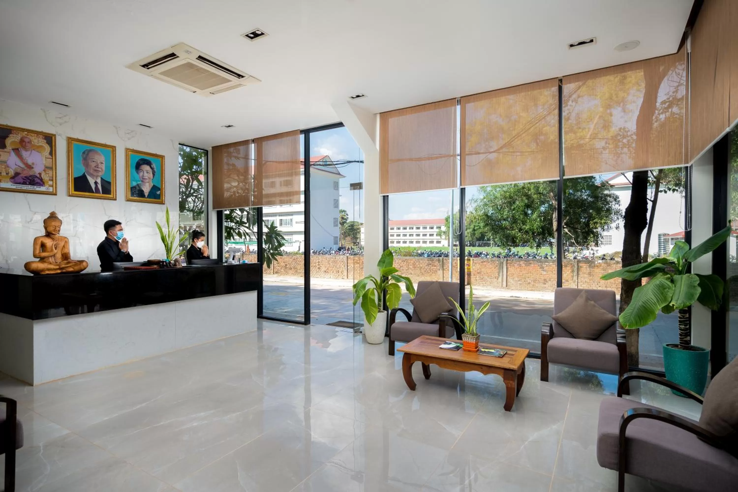 Lobby or reception in Landing Gold by Amatak