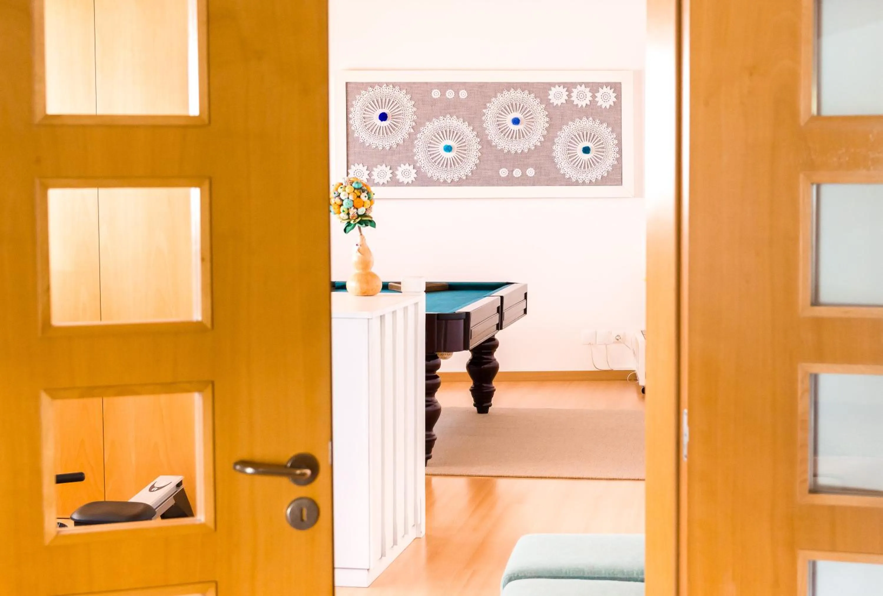 Billiard, Bed in Boutique Hotel Casa do Outeiro - Arts & Crafts