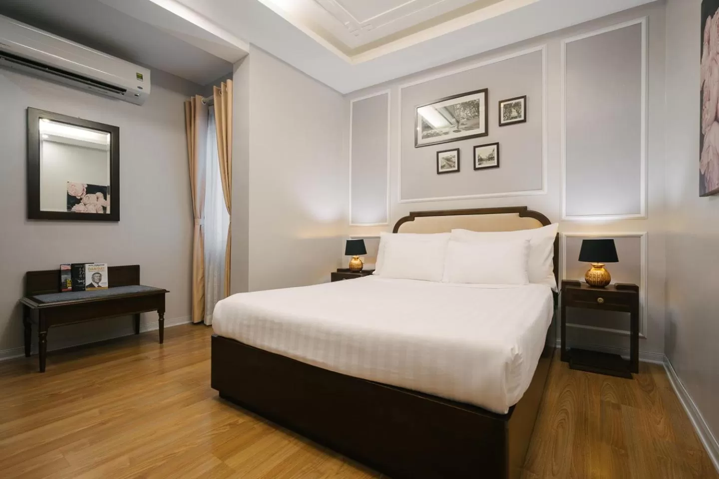 Bed in La Palm Hotel