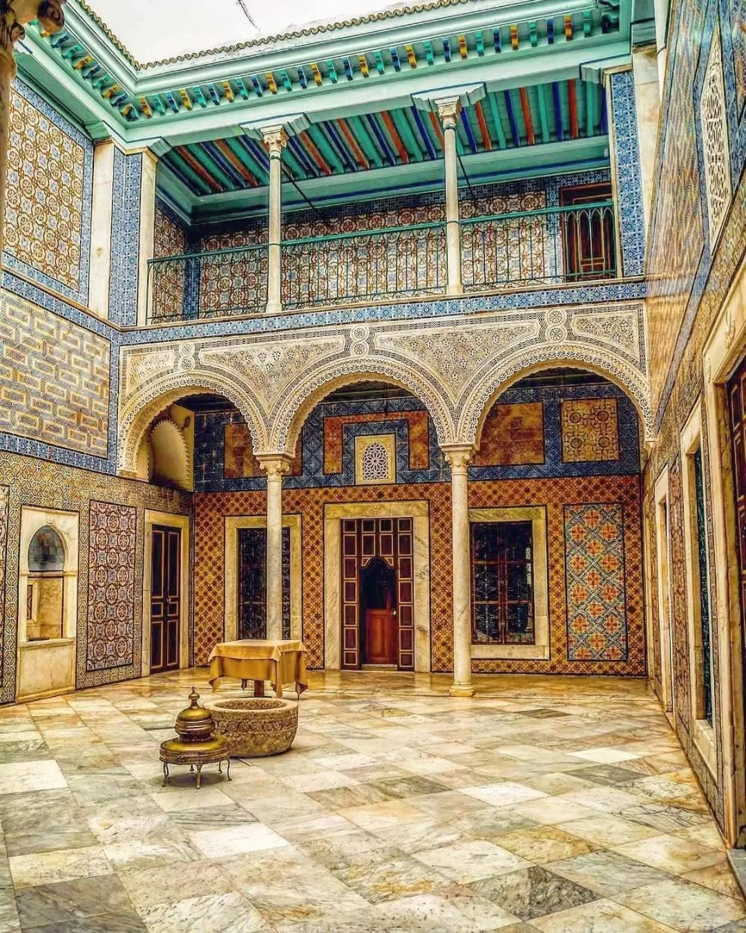 Patio in Palais Bayram