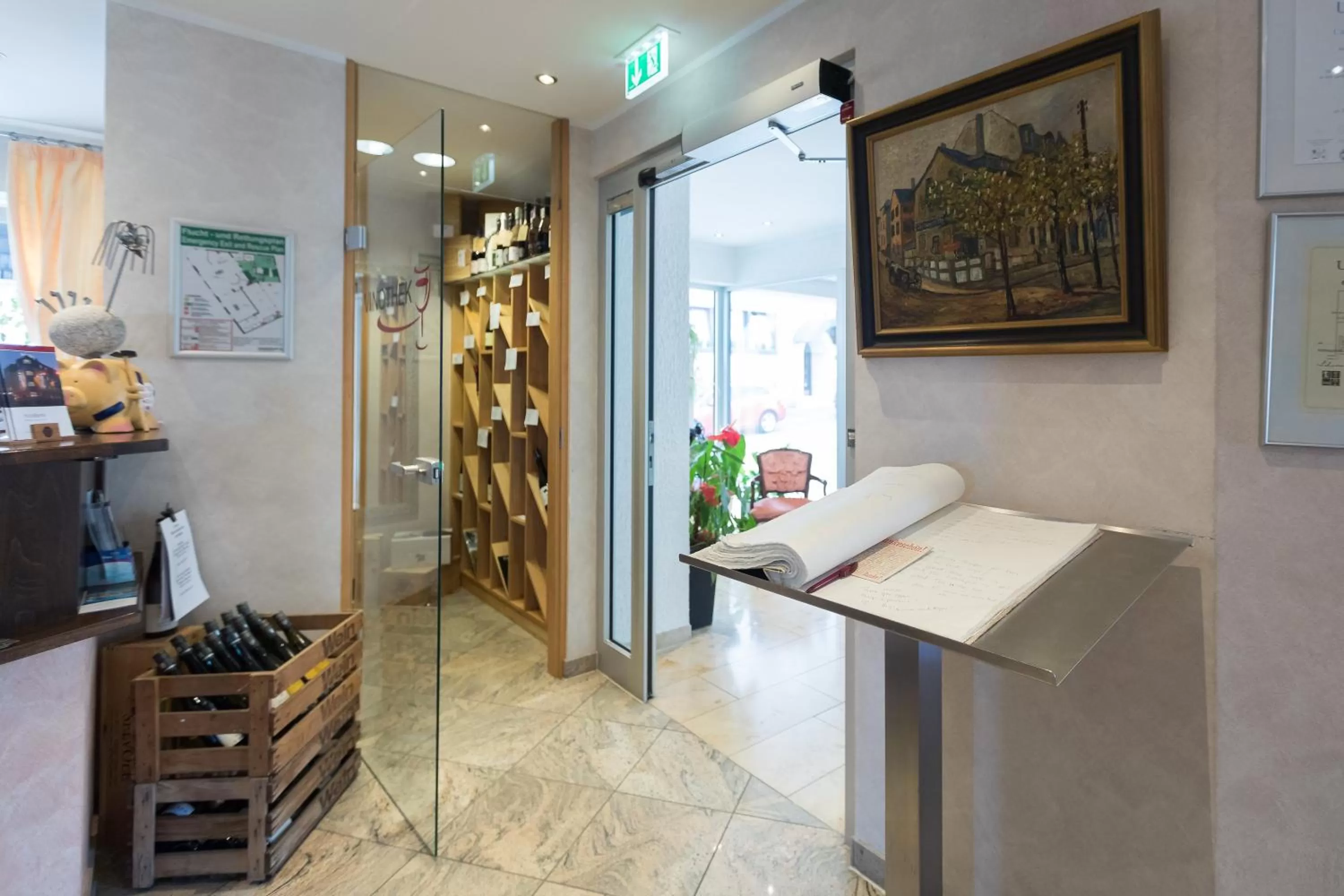 Lobby or reception in Hotel Martin