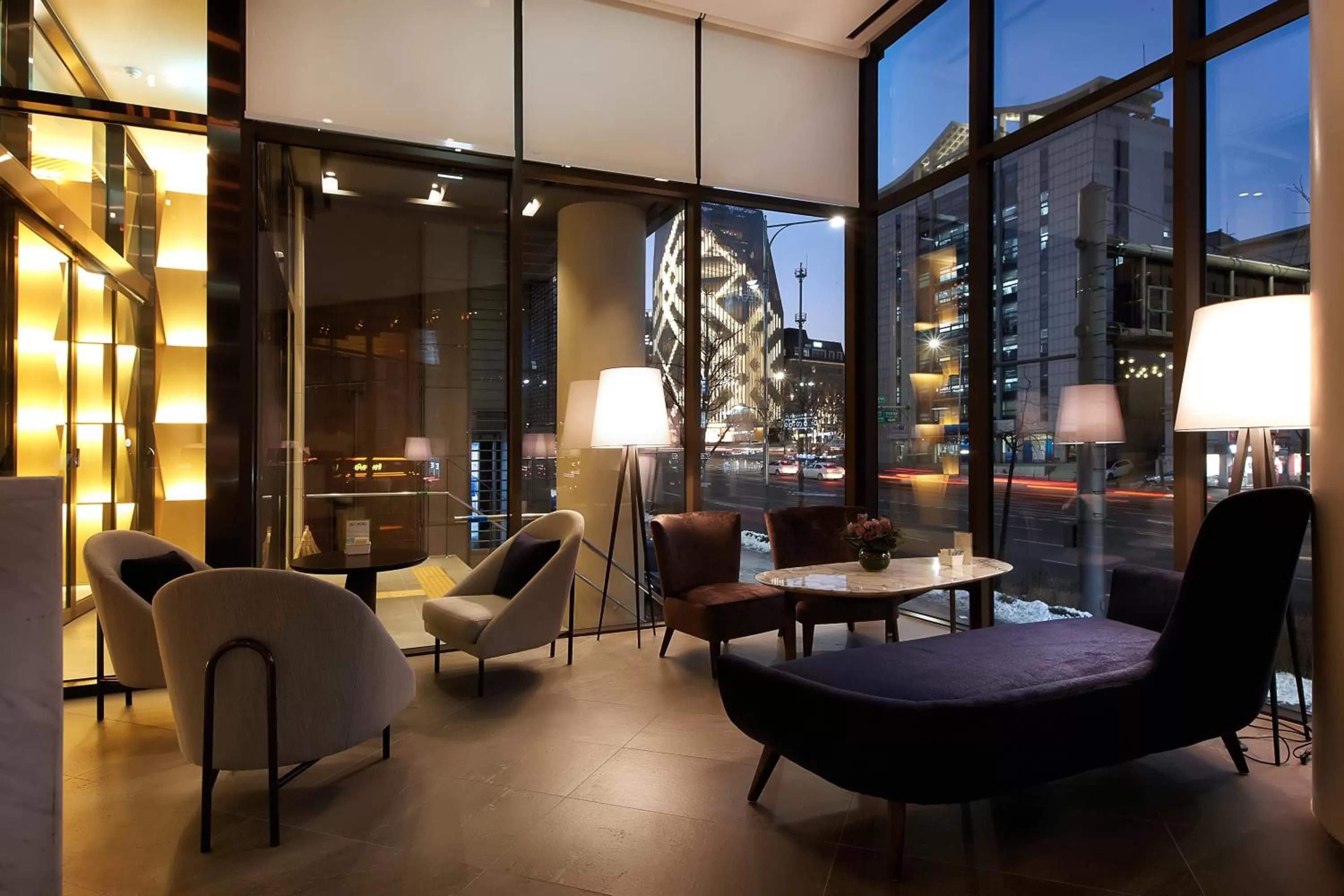 Lounge or bar in Hotel Entra Gangnam