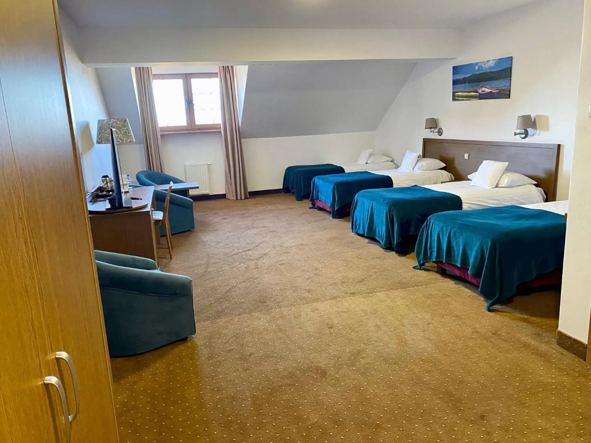 Bed in HOTEL CICHA WODA NIEPORĘT