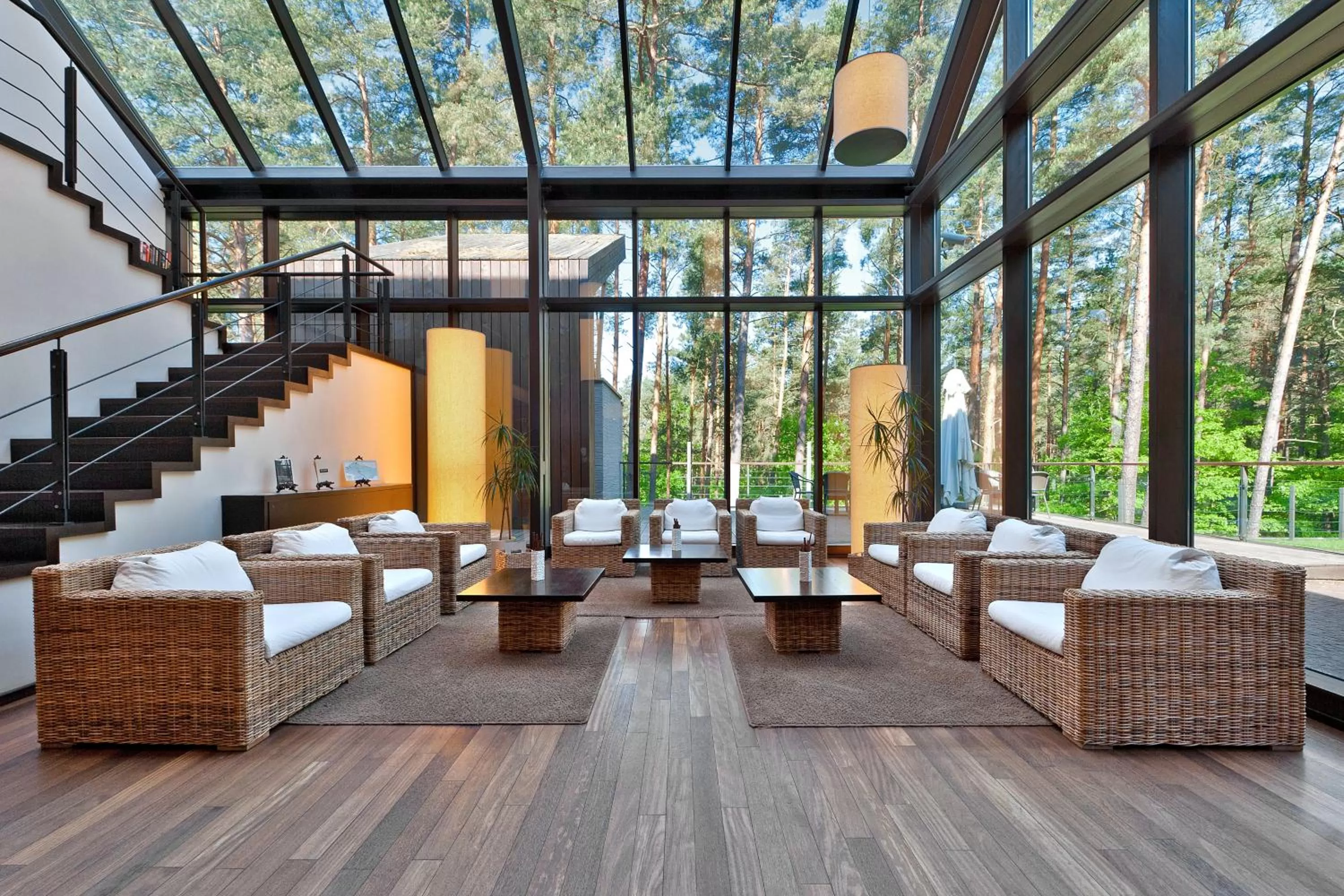 Lobby or reception in Belvilis Hotel