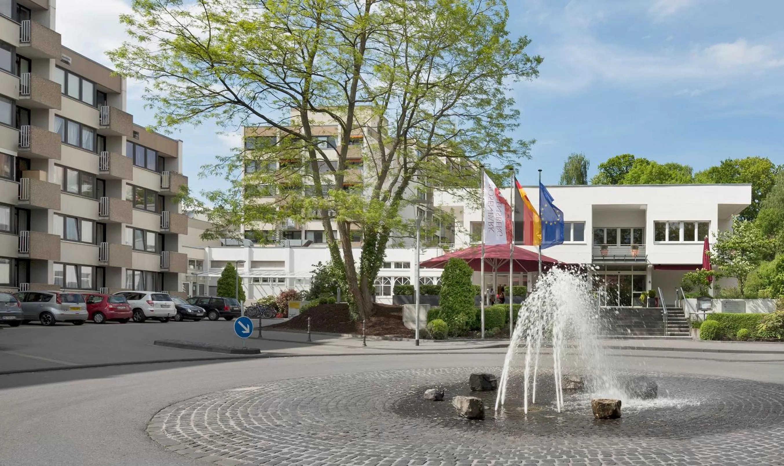 Property building in Hotel Am Rosenpark