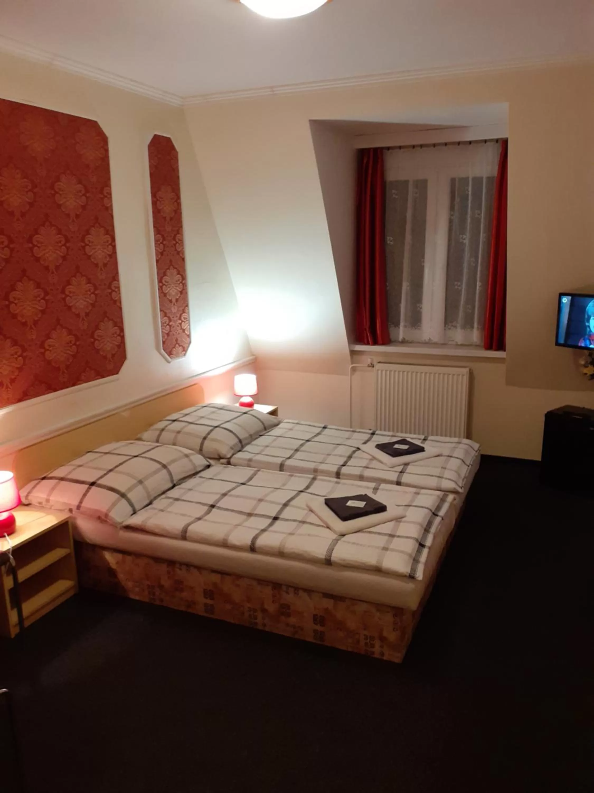 Decorative detail, Bed in Pension Velický Zámoček