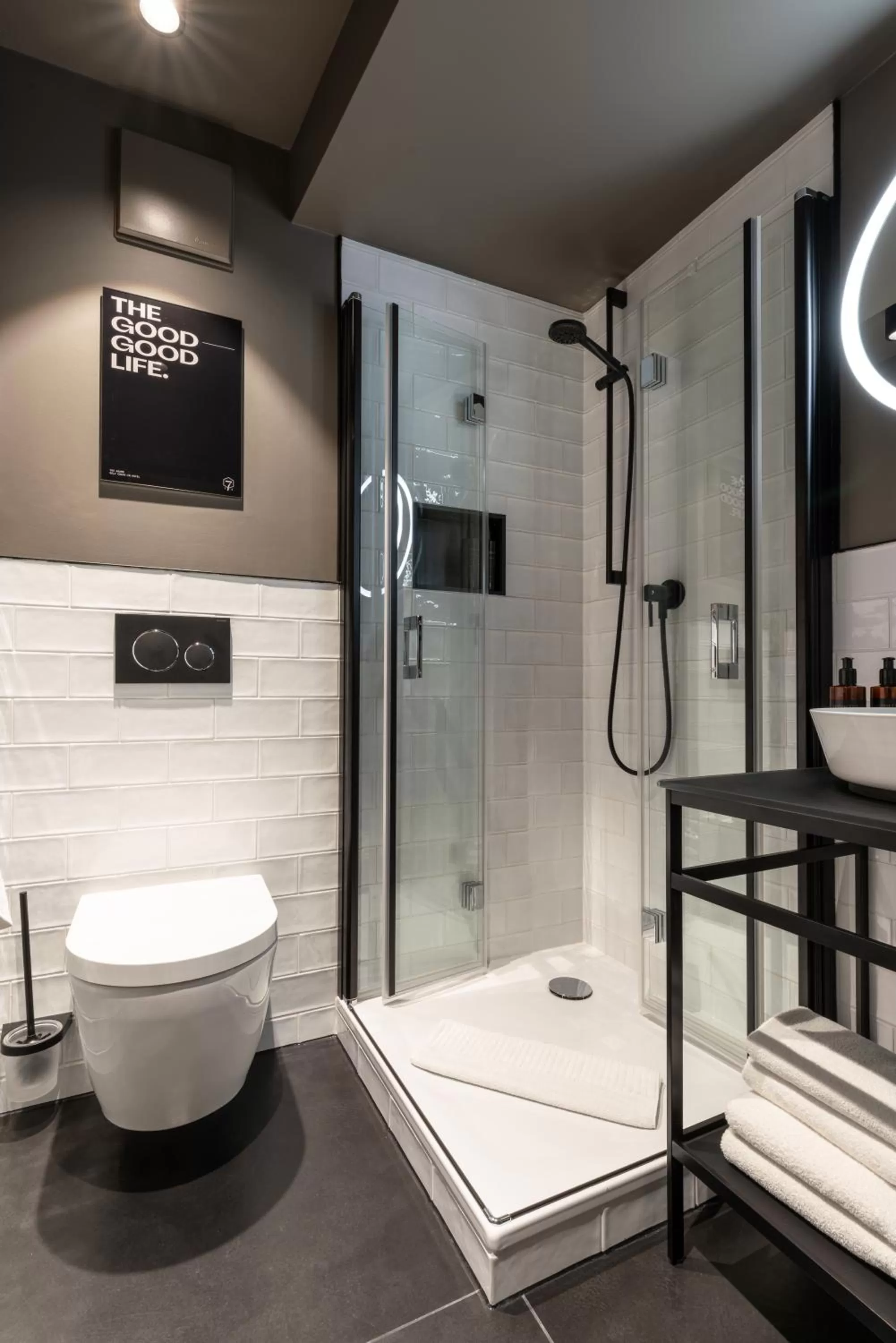 Bathroom in THE ADAMS - Self Check In Hotel