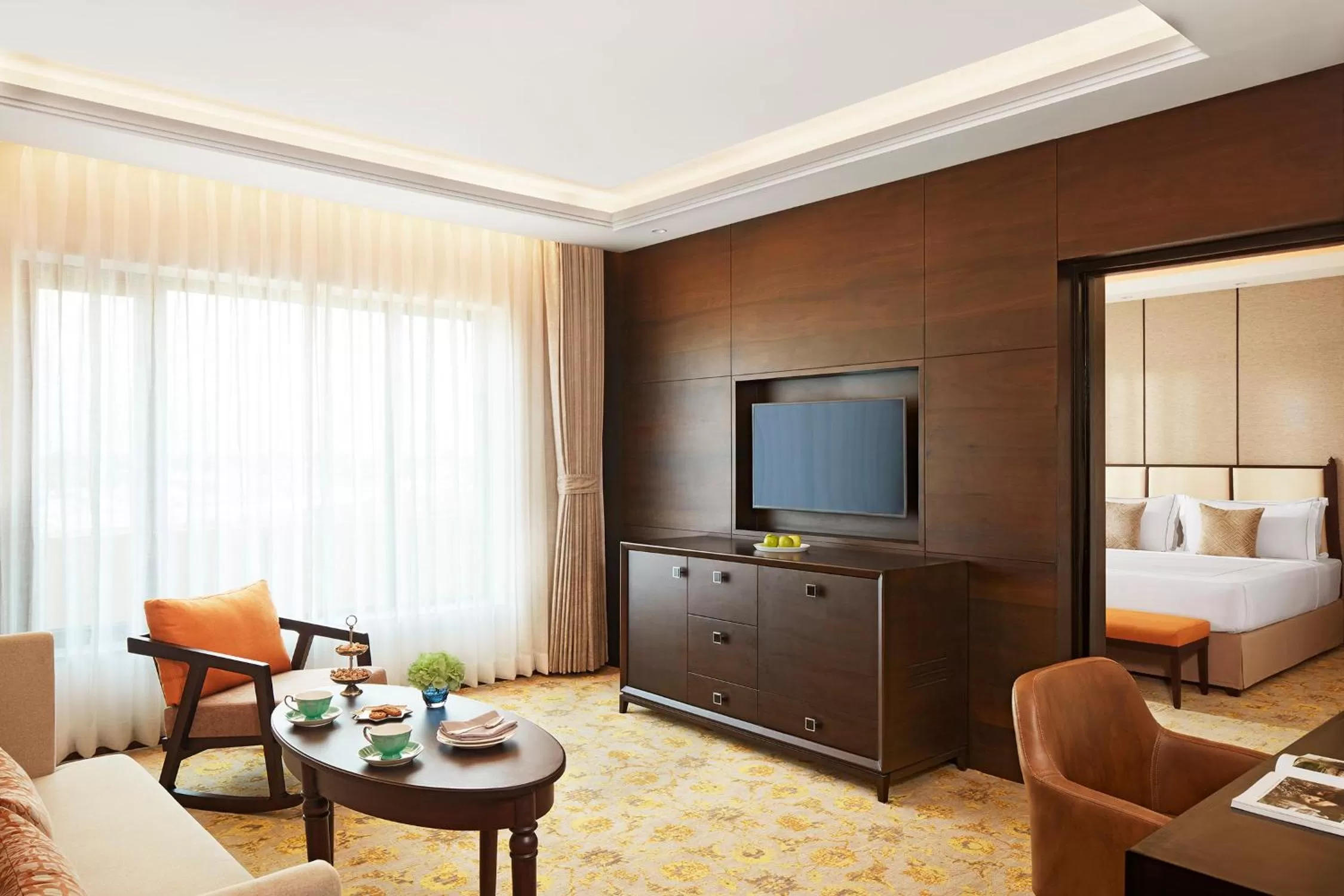 Living room, Bed in Taj Tirupati