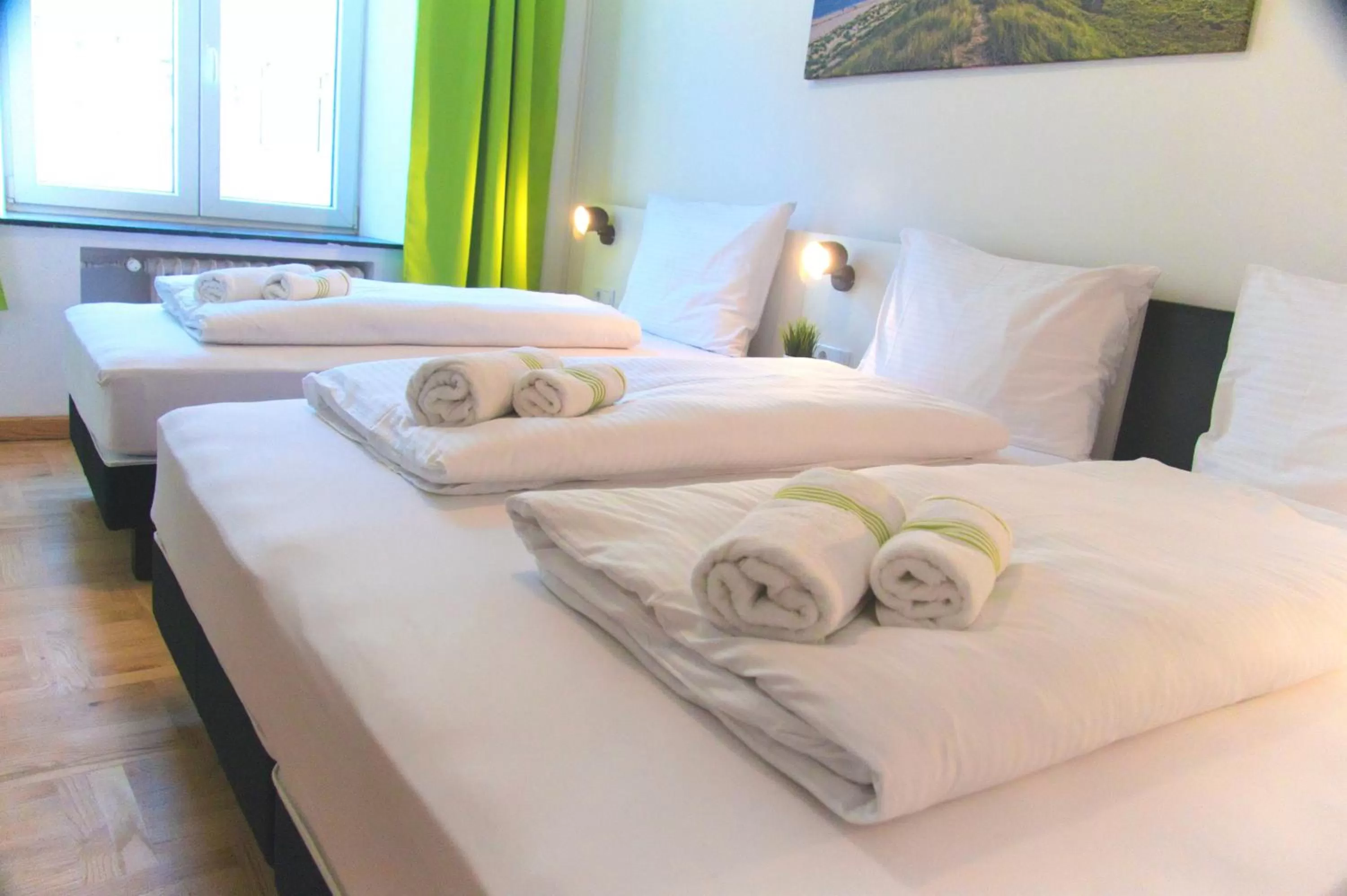 Bed in bestprice Hotel Aachen Hauptbahnhof