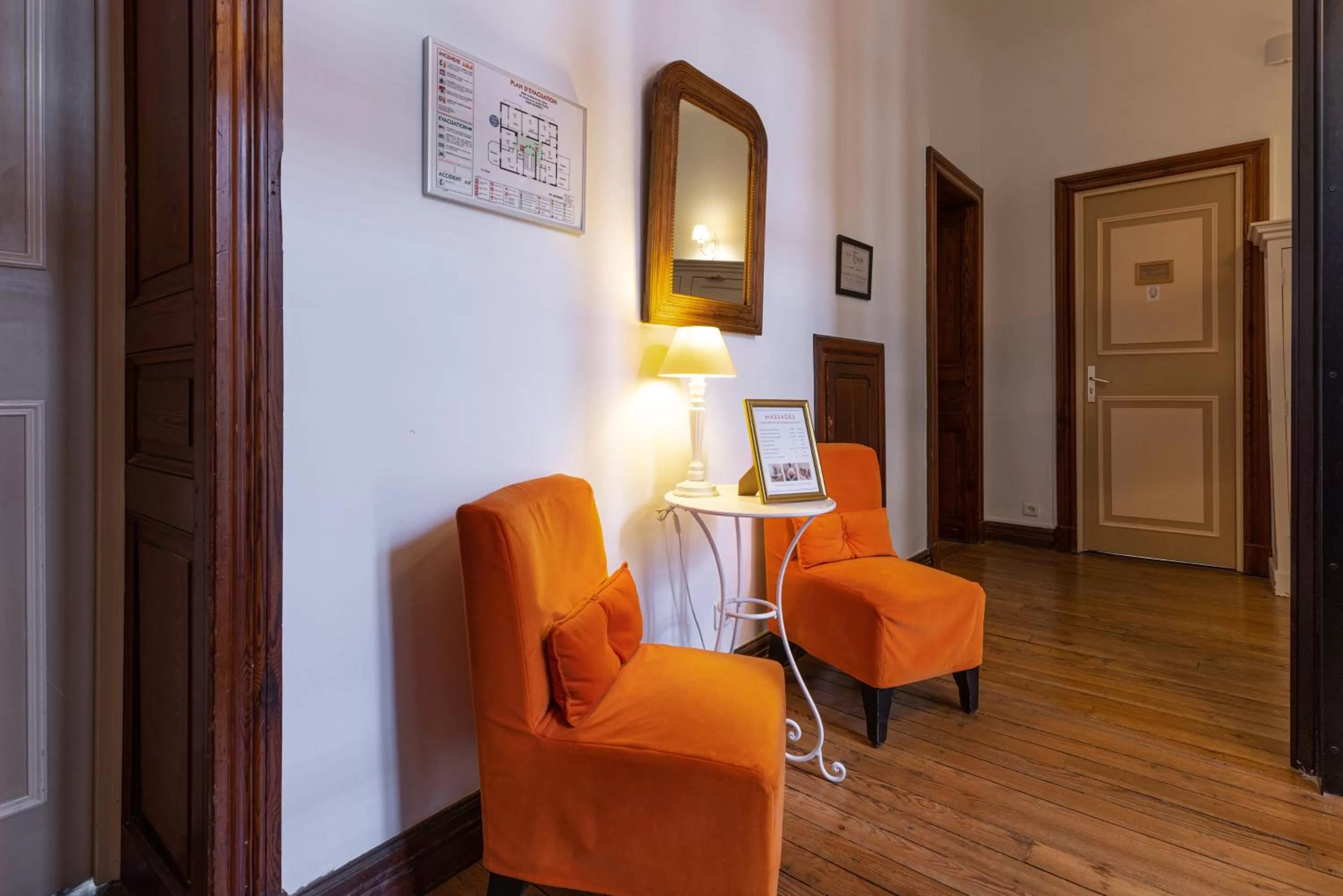 Decorative detail in Hôtel & Espace Bien-être La Maison du Lierre