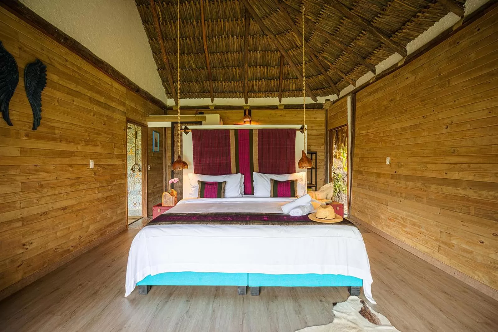 Bed in Hotel Kawa Mountain Retreat