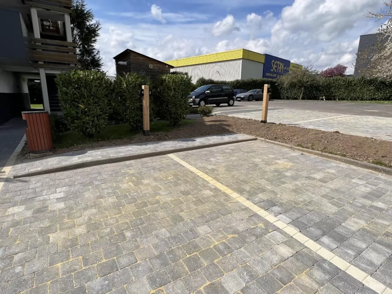 Parking in Kyriad Lisieux