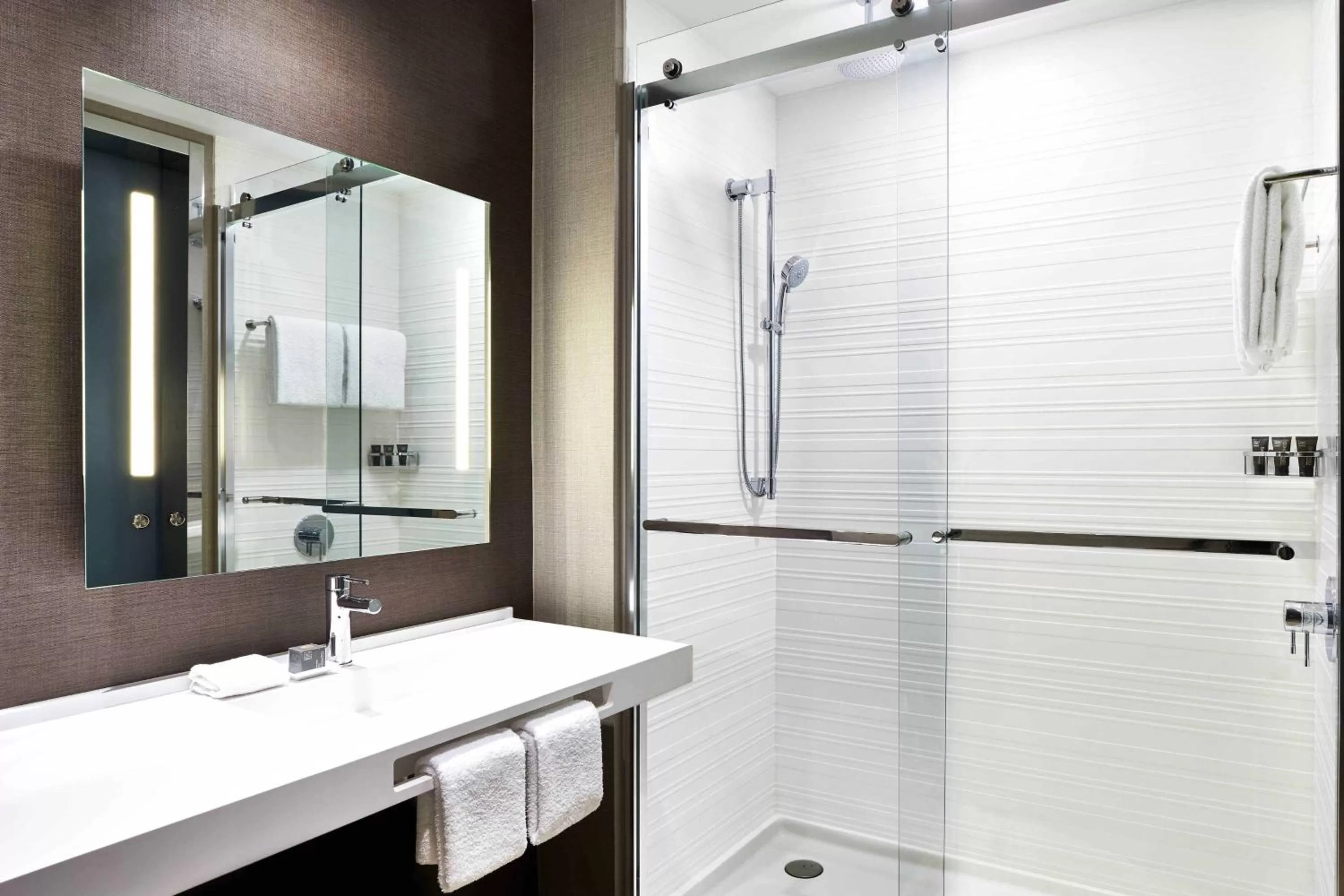 Bathroom in AC Hotel by Marriott Bloomington Mall of America