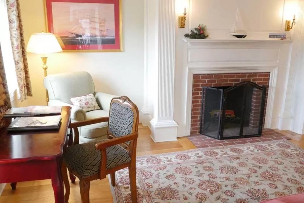 Seating area in Compass Rose Inn