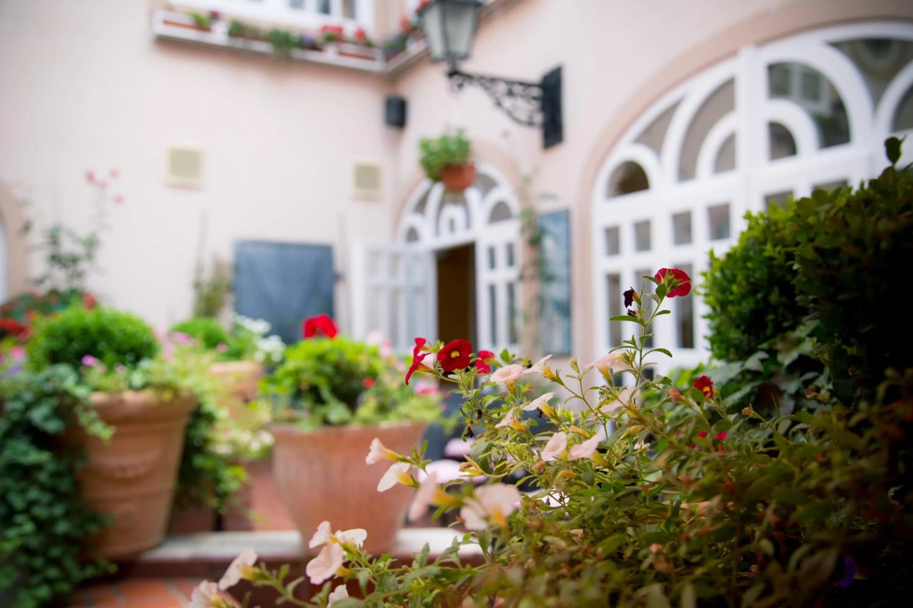 Patio in Hotel Livadić