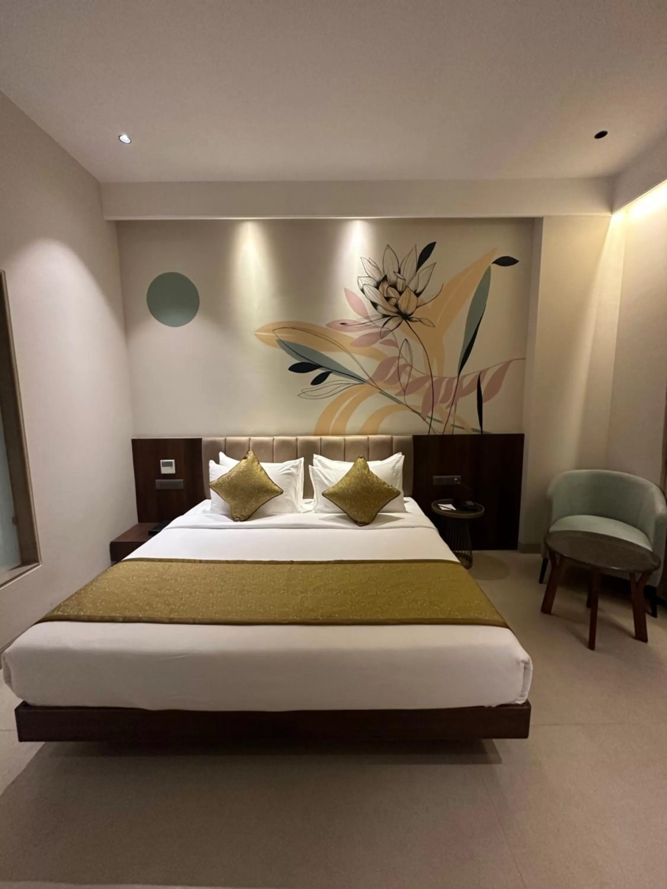 Bedroom, Bed in Hotel Bawa Udaipur