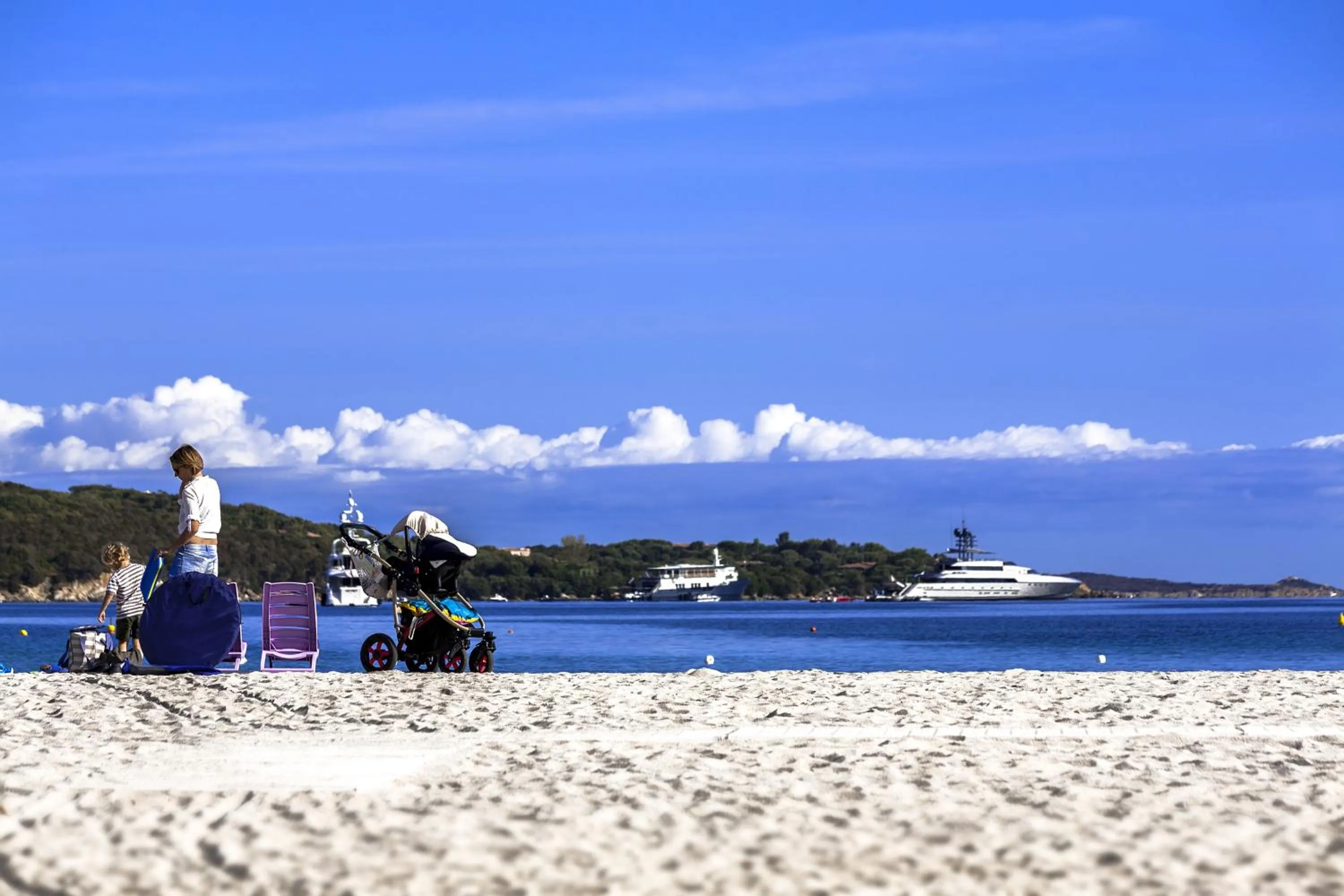 Beach in Colonna Beach Hotel Marinella