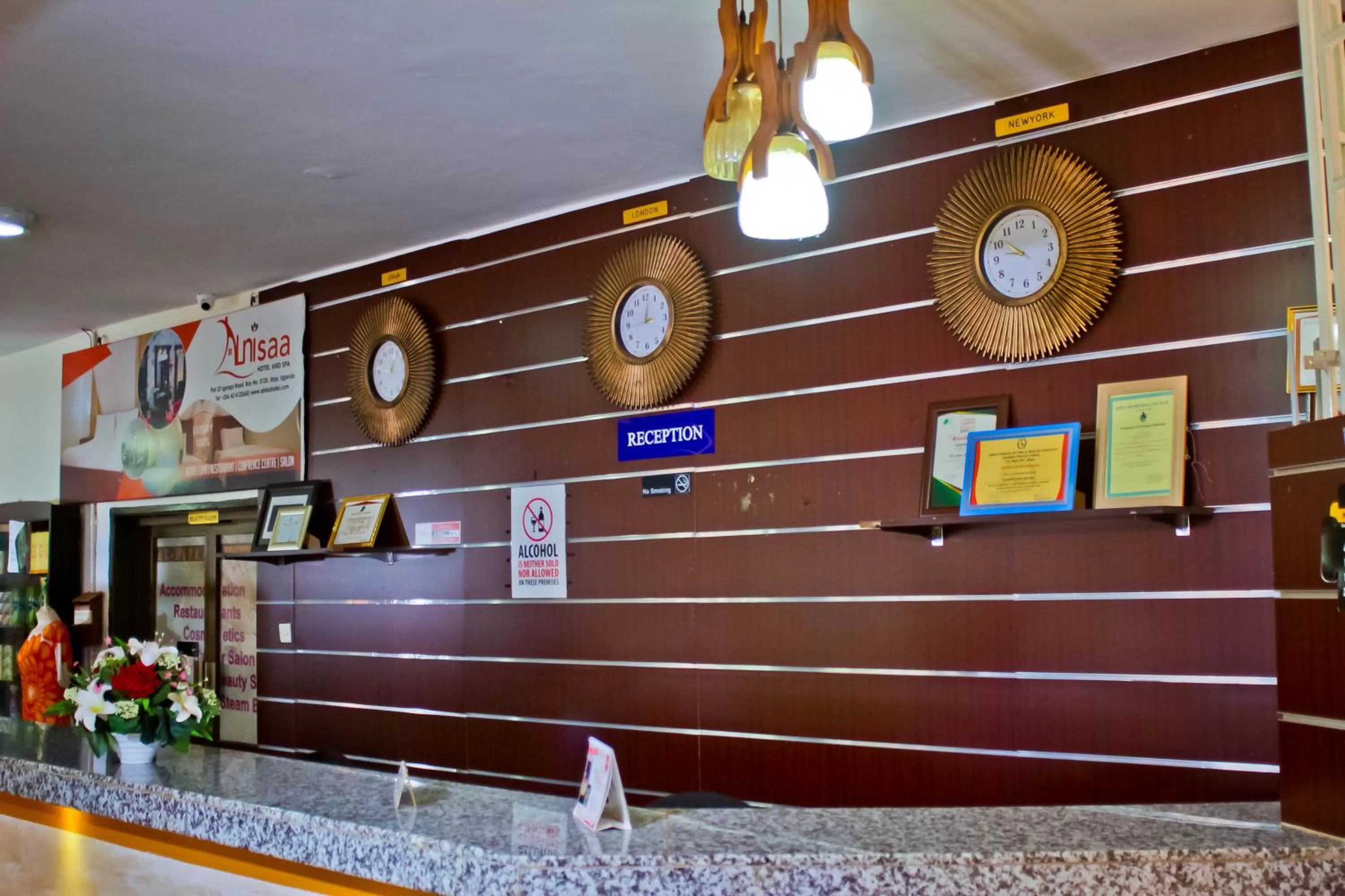 Lobby or reception in Al-Nisaa Hotel and Spa