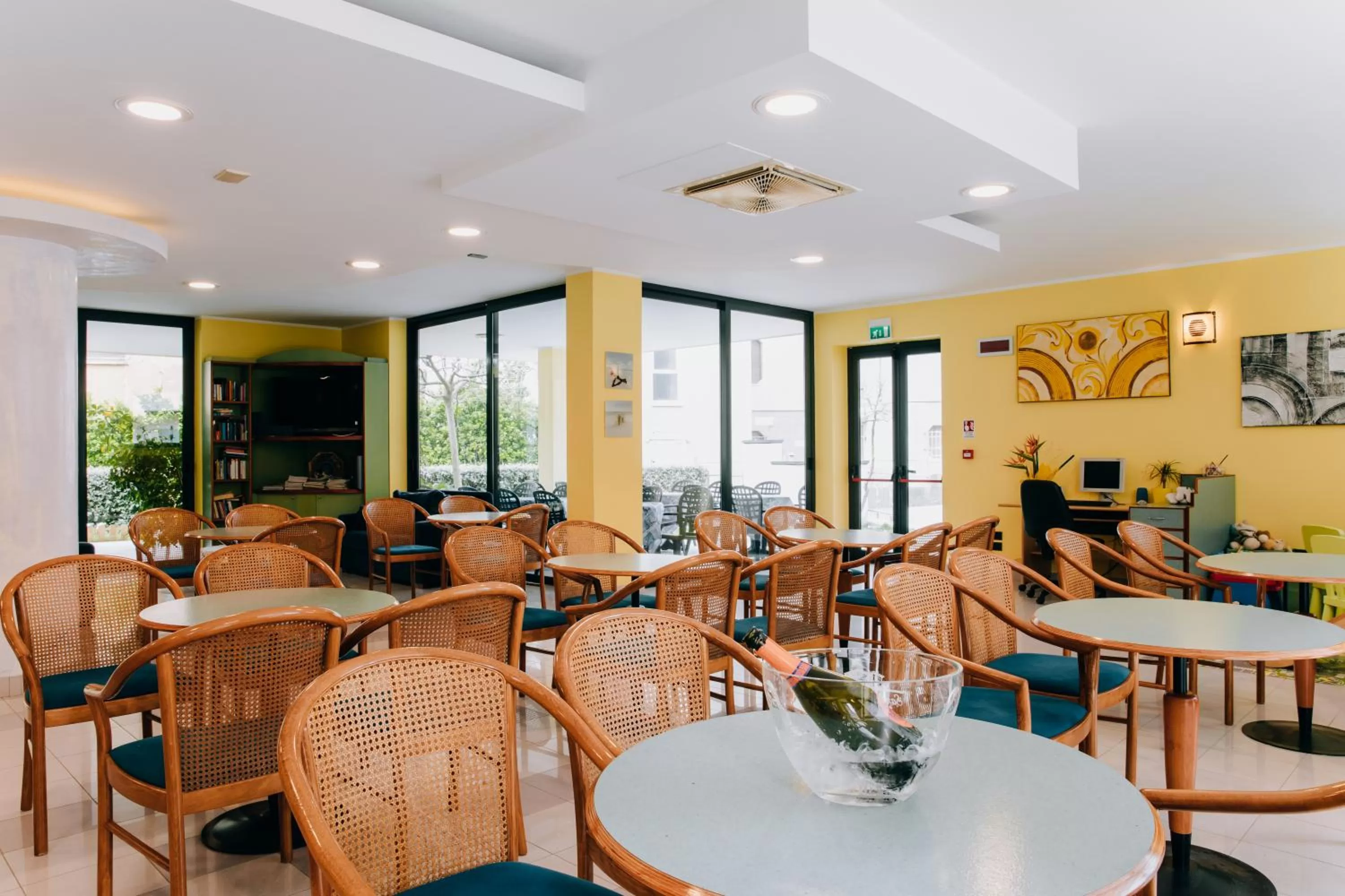 Lobby or reception in Hotel Villa Claudia