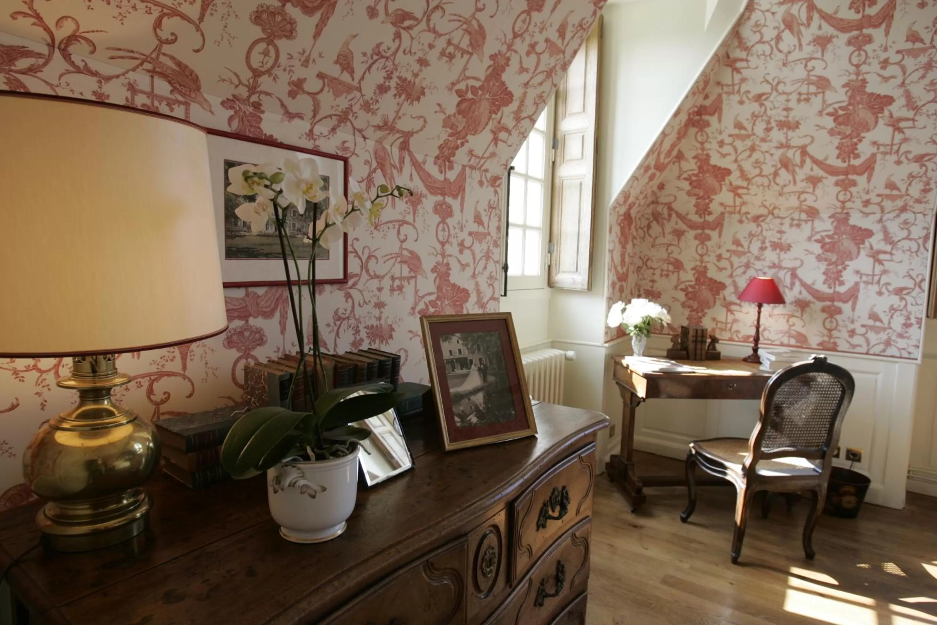 Decorative detail in Château-Hôtel de Bourron