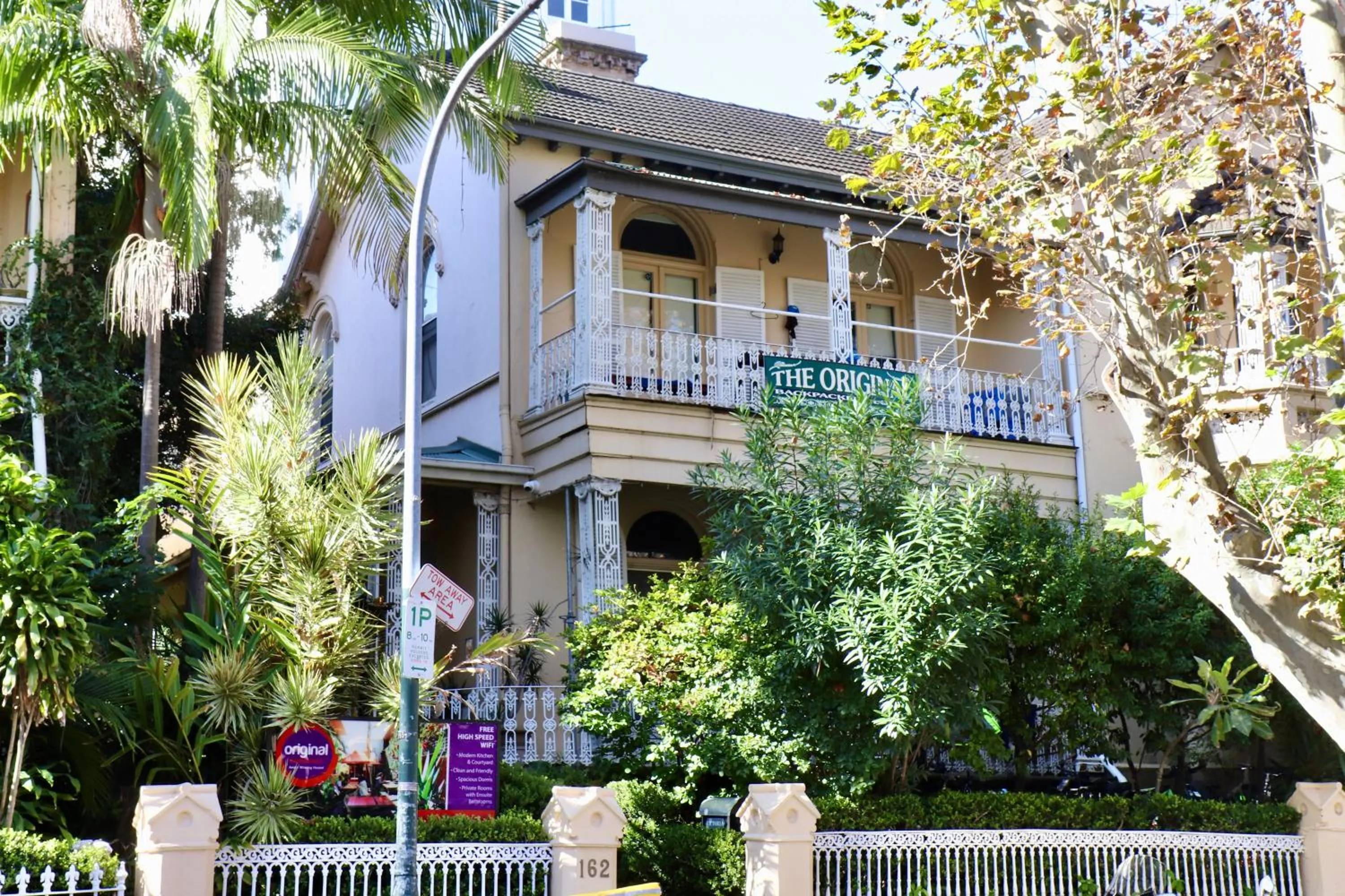 Property building in Original Backpackers