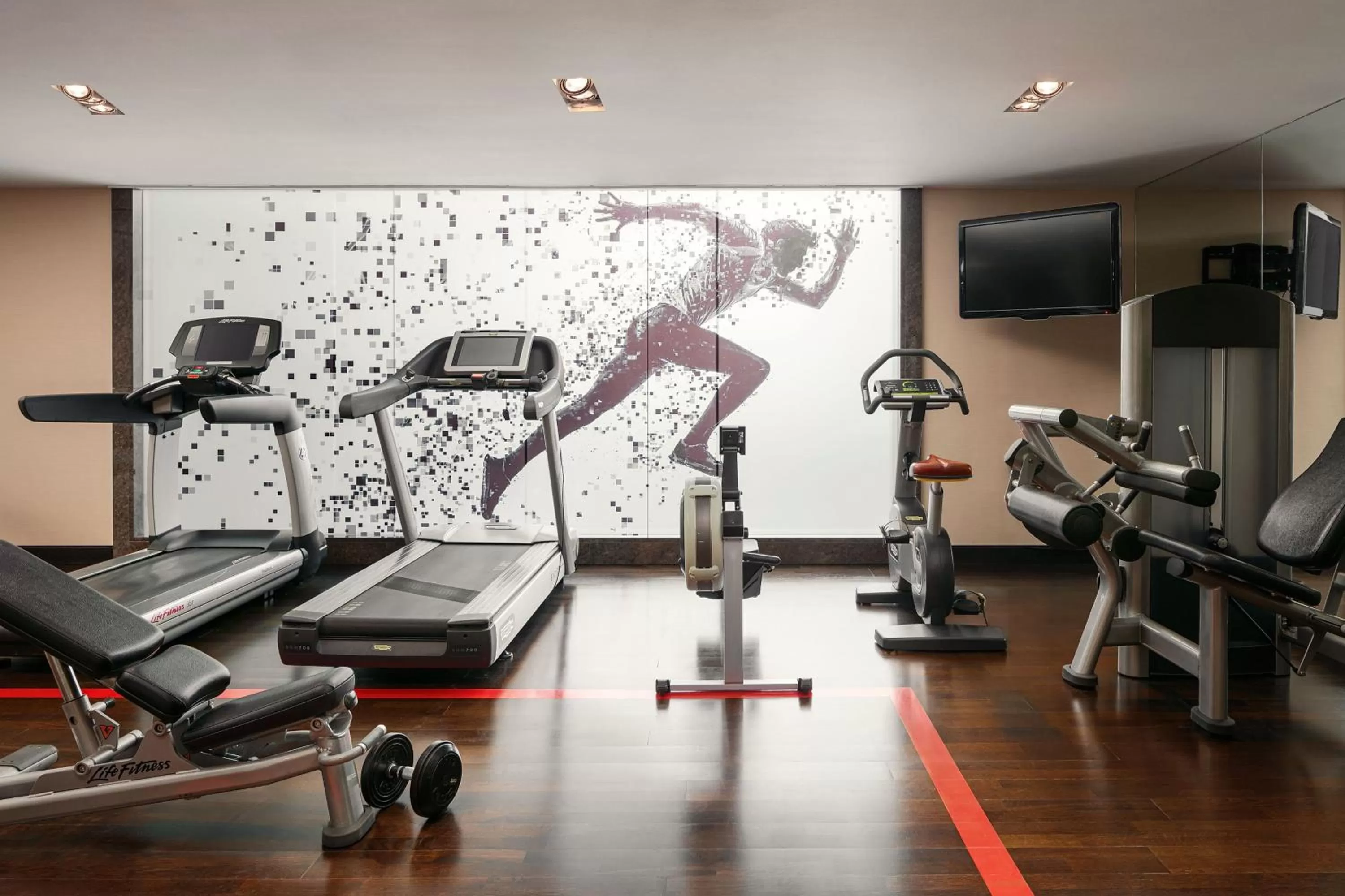 Fitness centre/facilities in Sheraton Bratislava Hotel