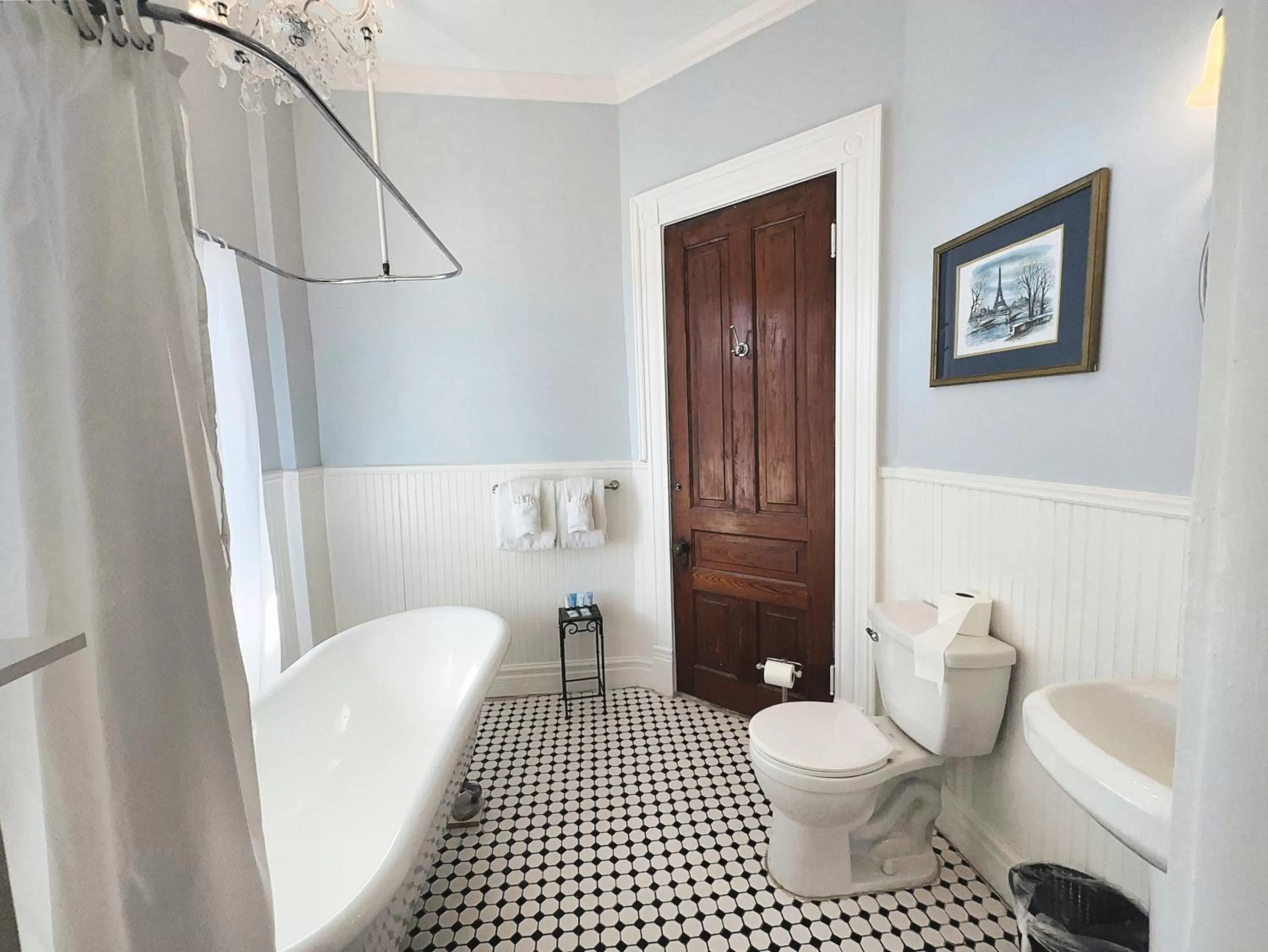 Toilet in The Mansion on 17th, formerly Schaefer Haus