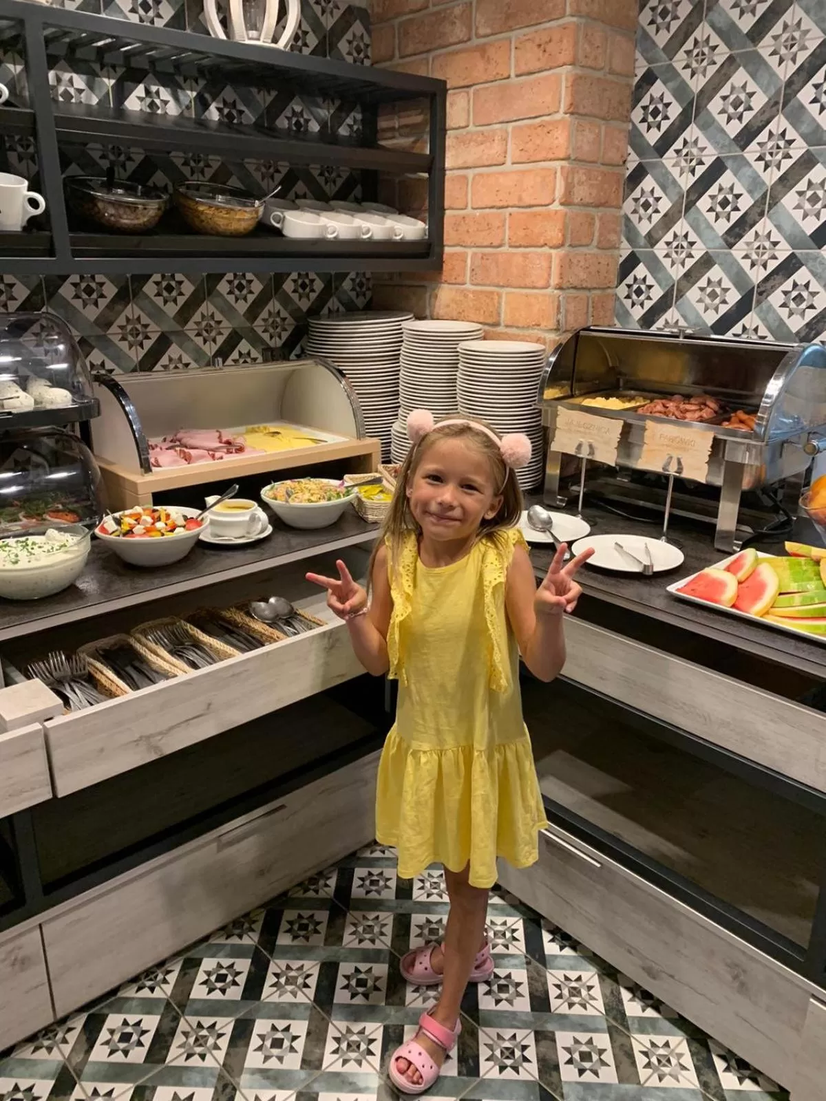 Breakfast in Hotel Restauracja Piwnica Rycerska