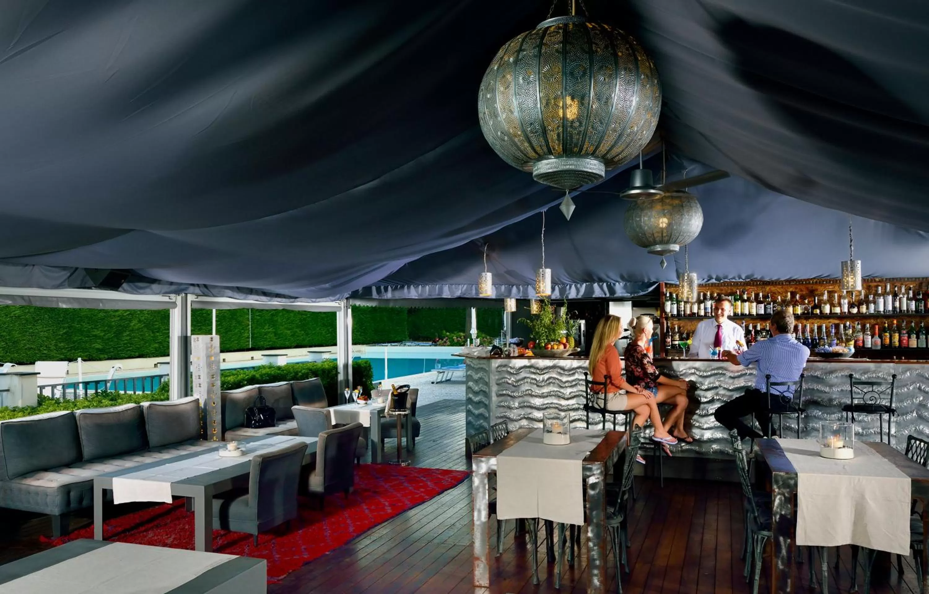 Lounge or bar in Grand Hotel Arenzano