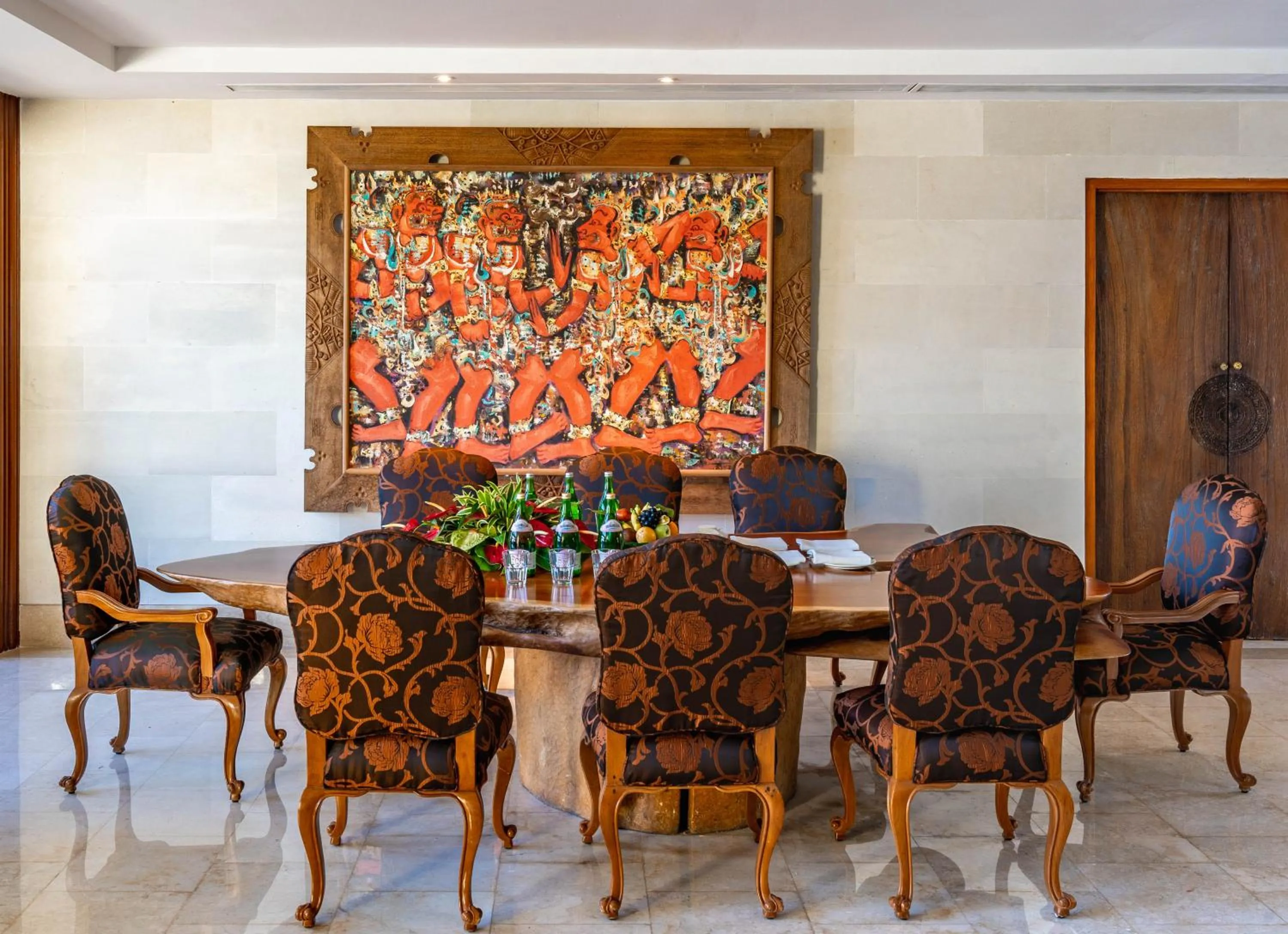 Dining area in AYANA Villas Bali