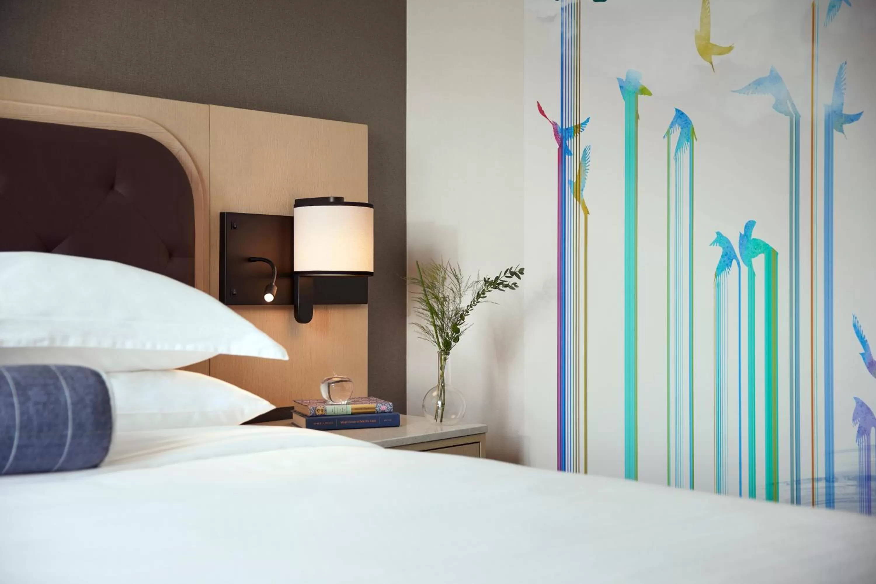 Bed in The Watermark Hotel