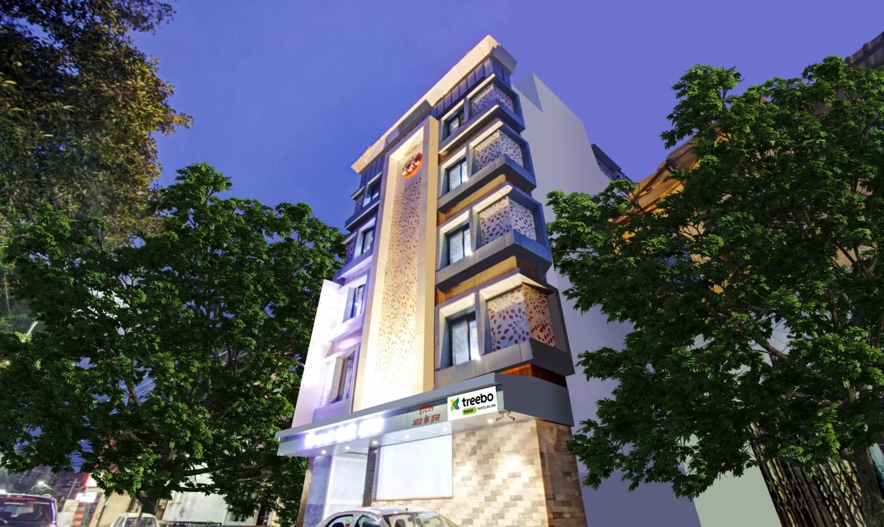 Property building in Treebo Hotel Rk Inn, Railway Station