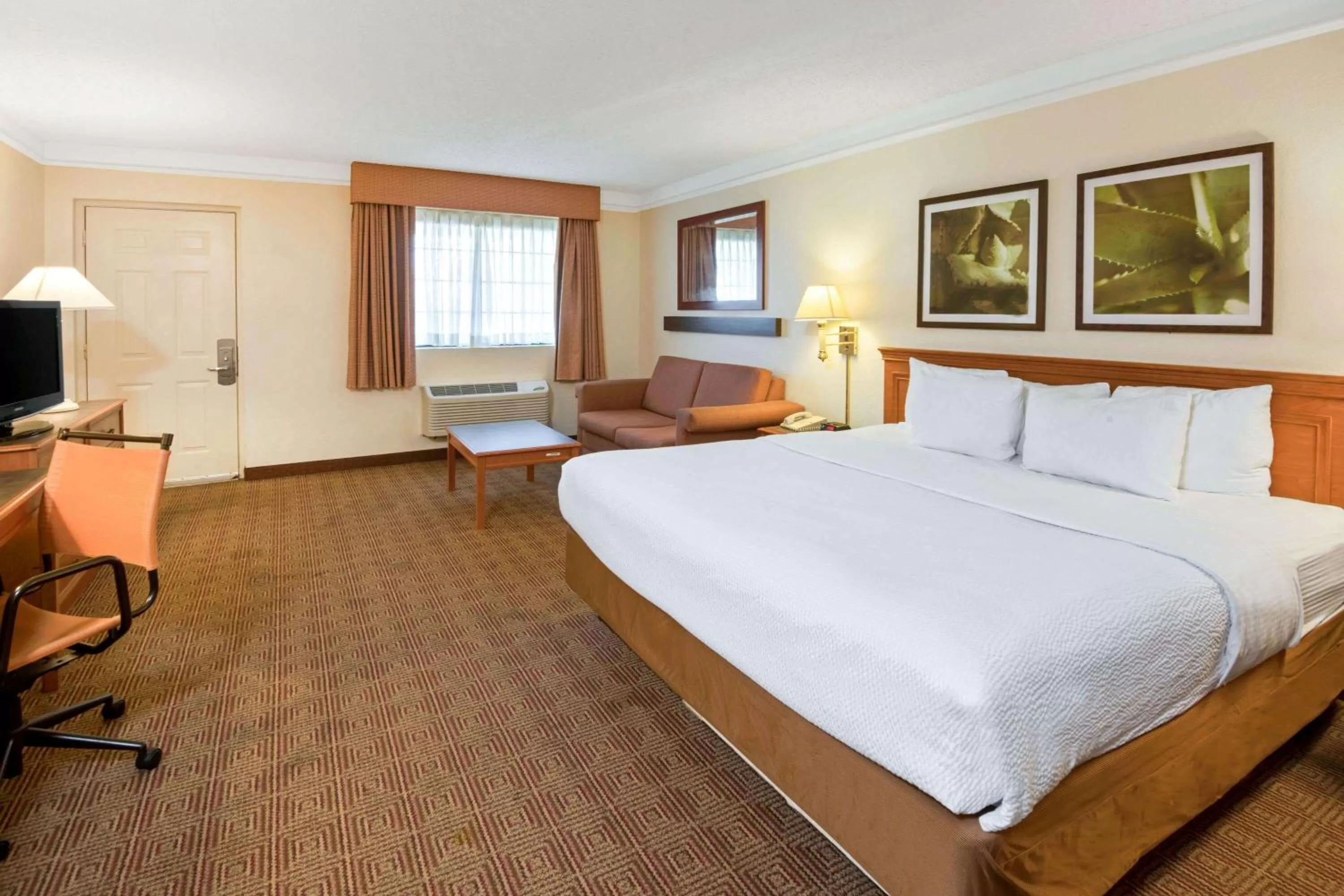 Photo of the whole room, Bed in La Quinta Inn by Wyndham San Antonio Market Square