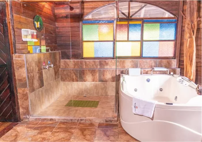 Bathroom in Spa Hosteria Miramelindo