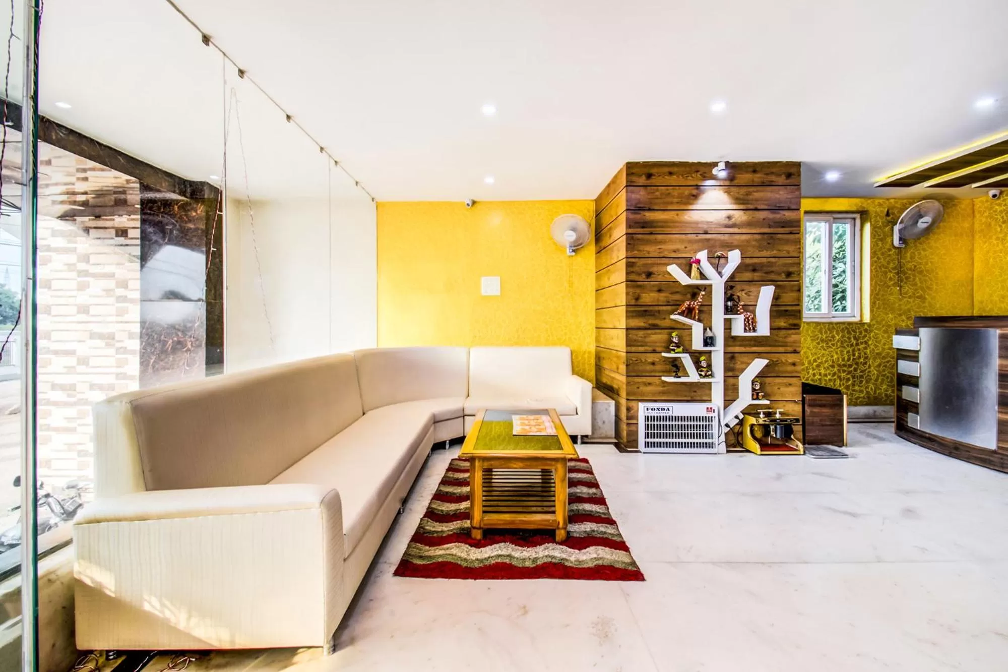 Lobby or reception in FabHotel Grand Sheela