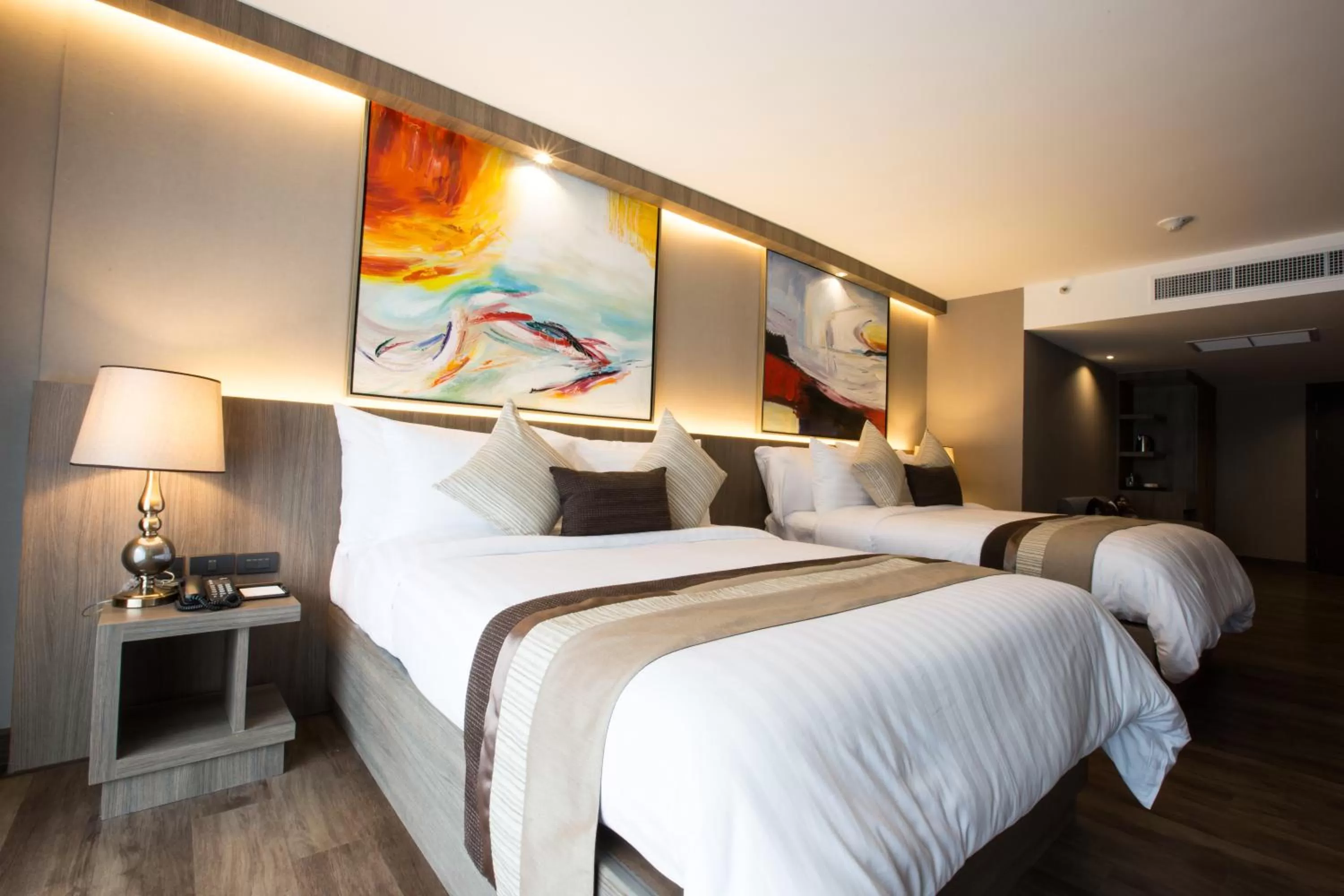 Bedroom, Bed in Arte Hotel - SHA Extra Plus