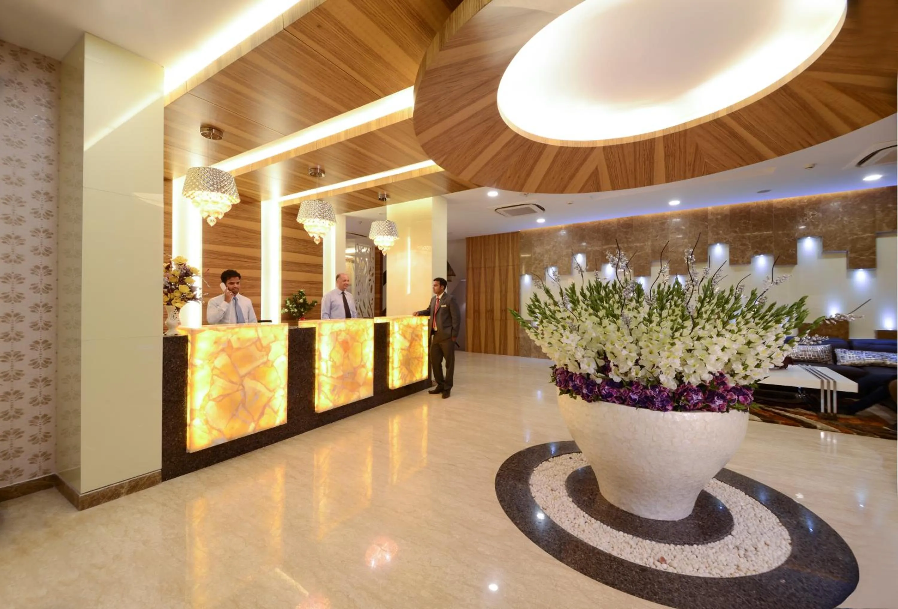 Lobby or reception in Hotel Alleviate