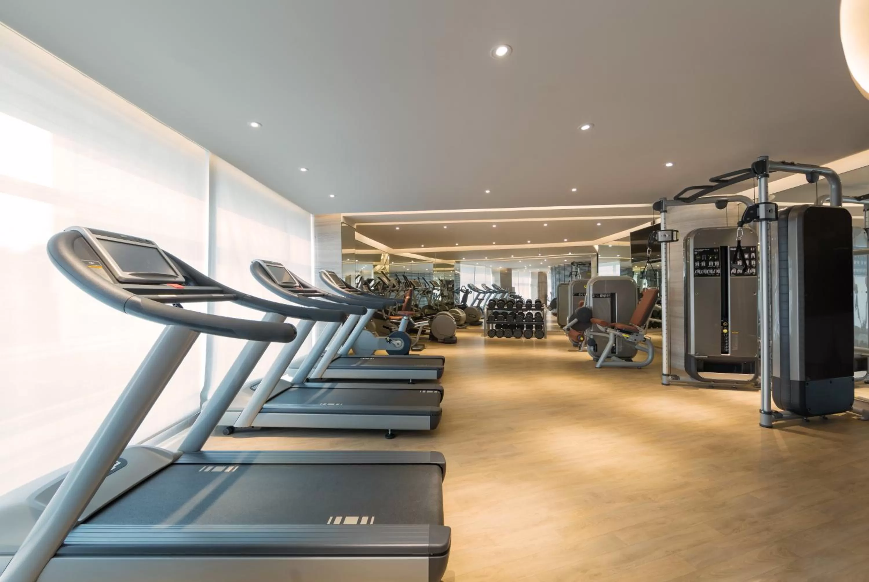 Fitness centre/facilities in Crowne Plaza Dhaka Gulshan by IHG