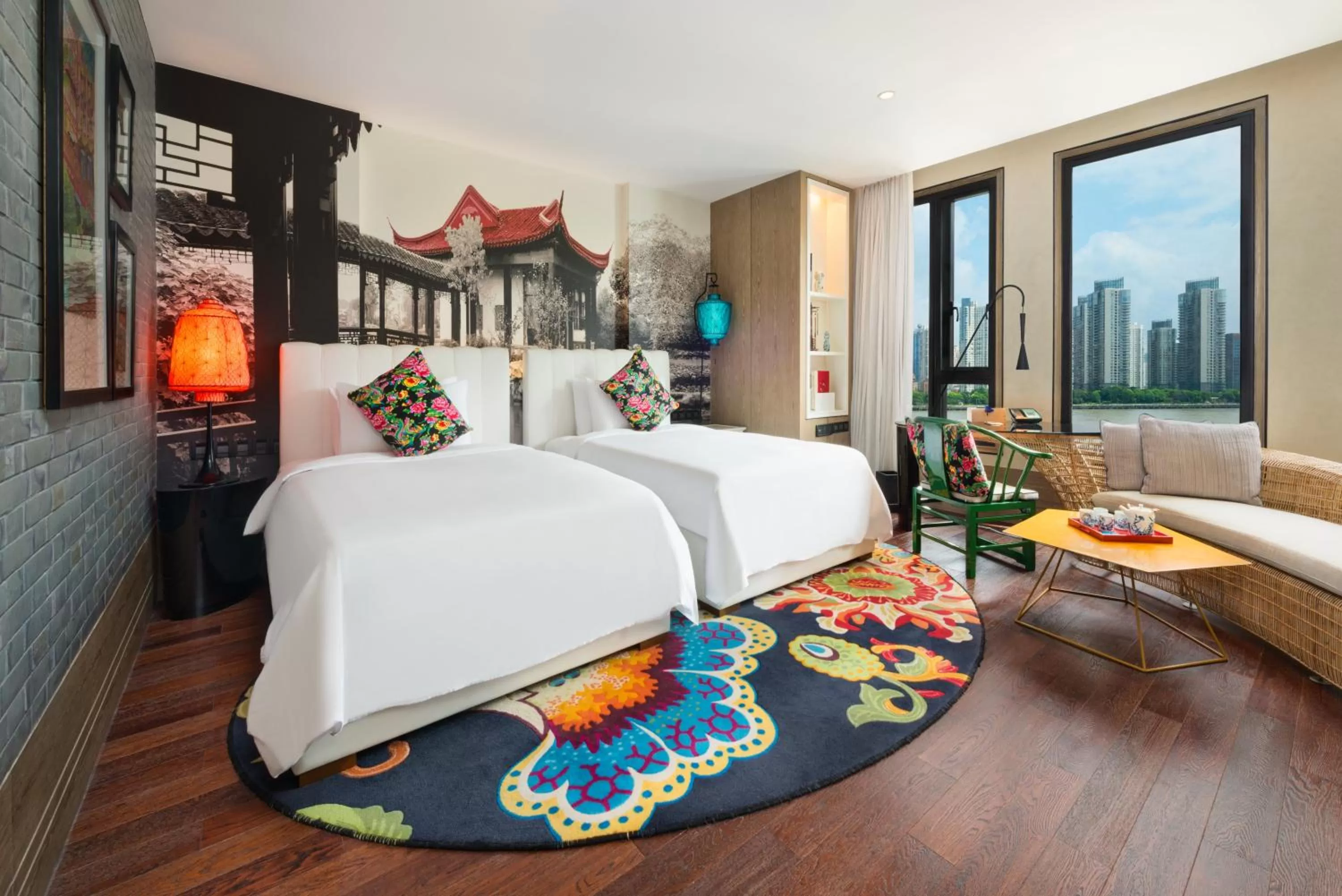Photo of the whole room, Bed in Hotel Indigo Shanghai On The Bund by IHG