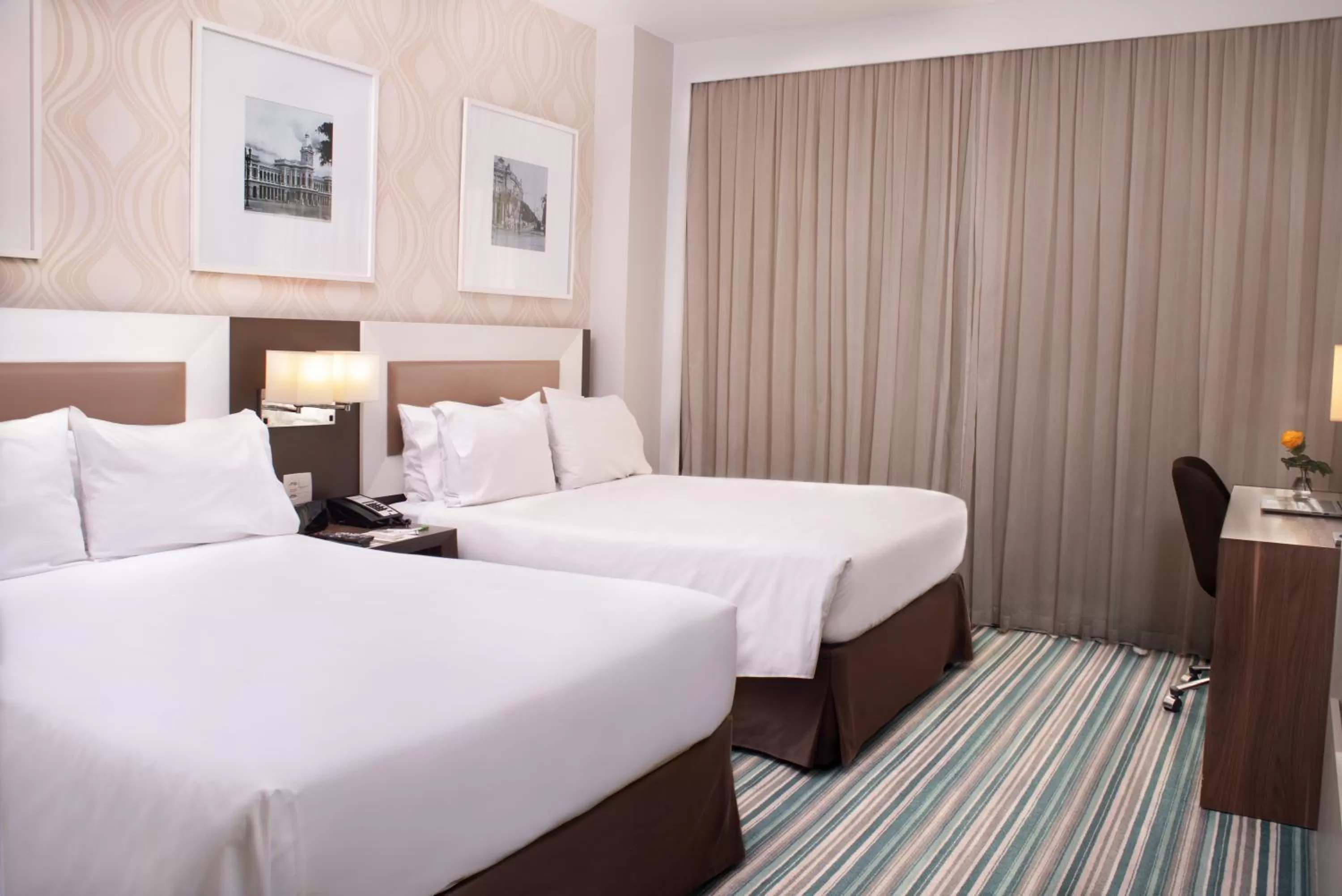 Double Room with Two Double Beds Non-Smoking in Holiday Inn Belo Horizonte Savassi by IHG