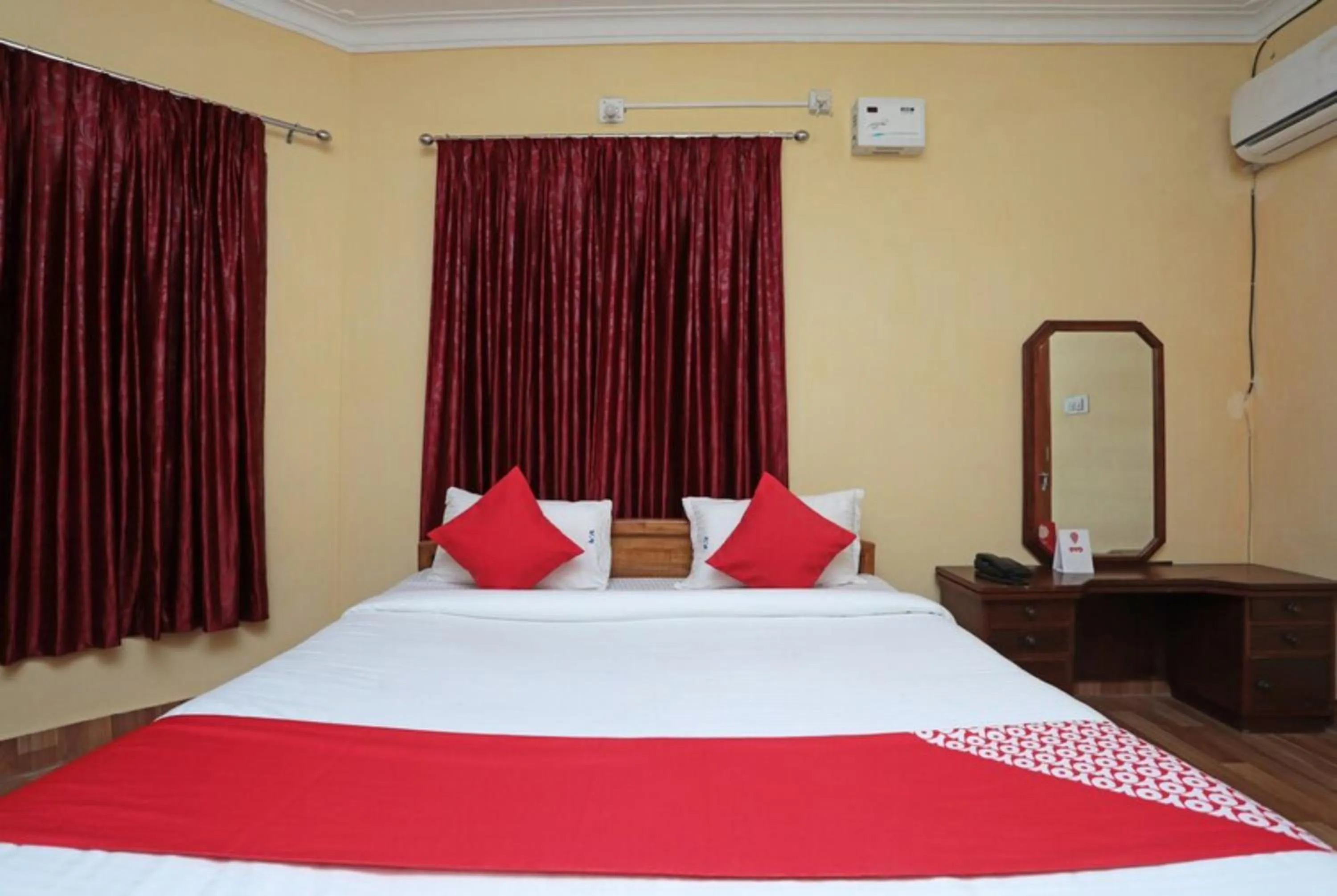 Bed in Goroomgo Pink Villa Guest House Bhubaneswar