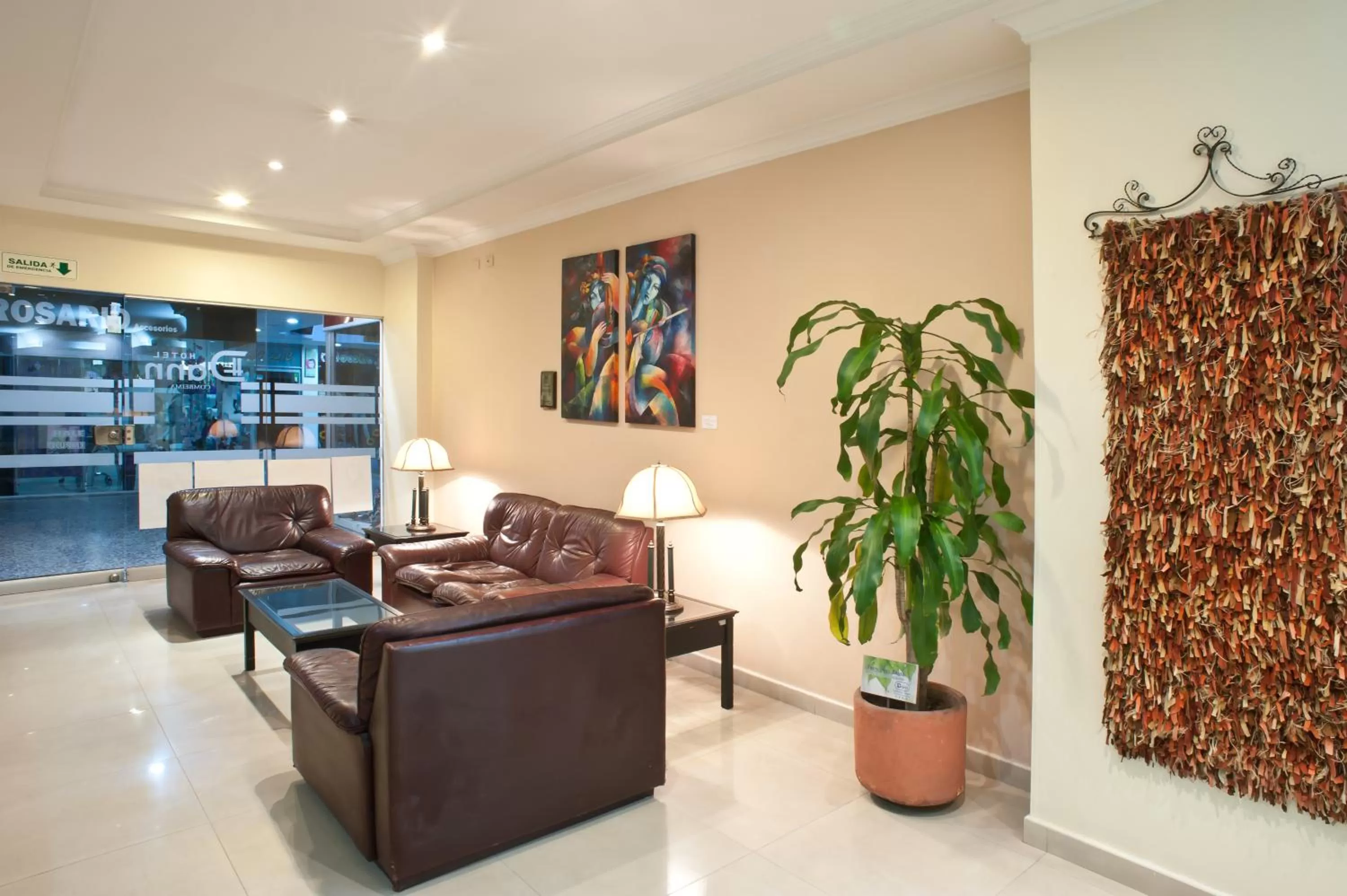 Lobby or reception in Hotel Dann Combeima