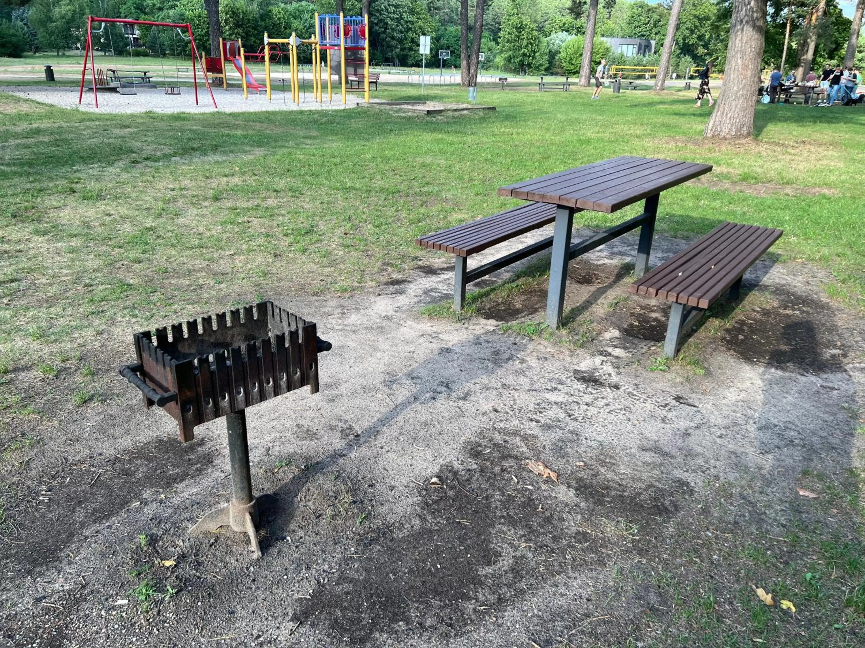 BBQ facilities in Park Villa Hotel