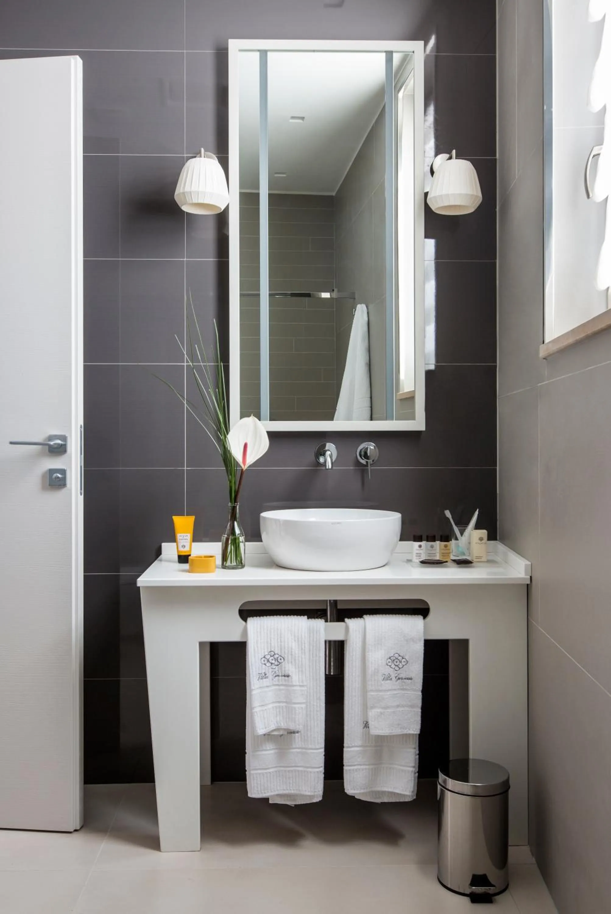 Shower in Villa Gervasio Rooms