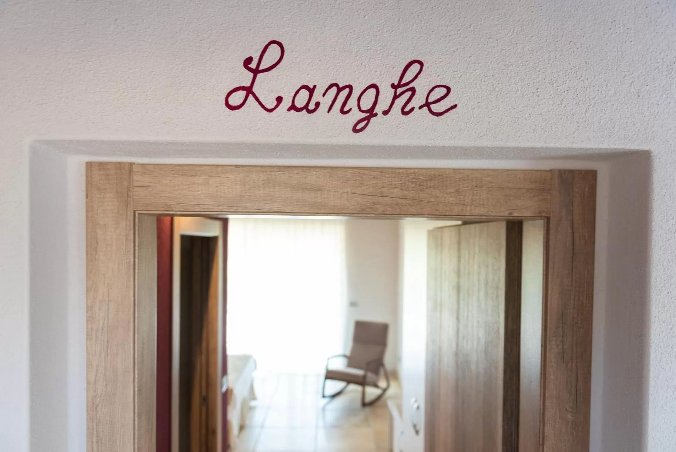 Text overlay in I Boschetti