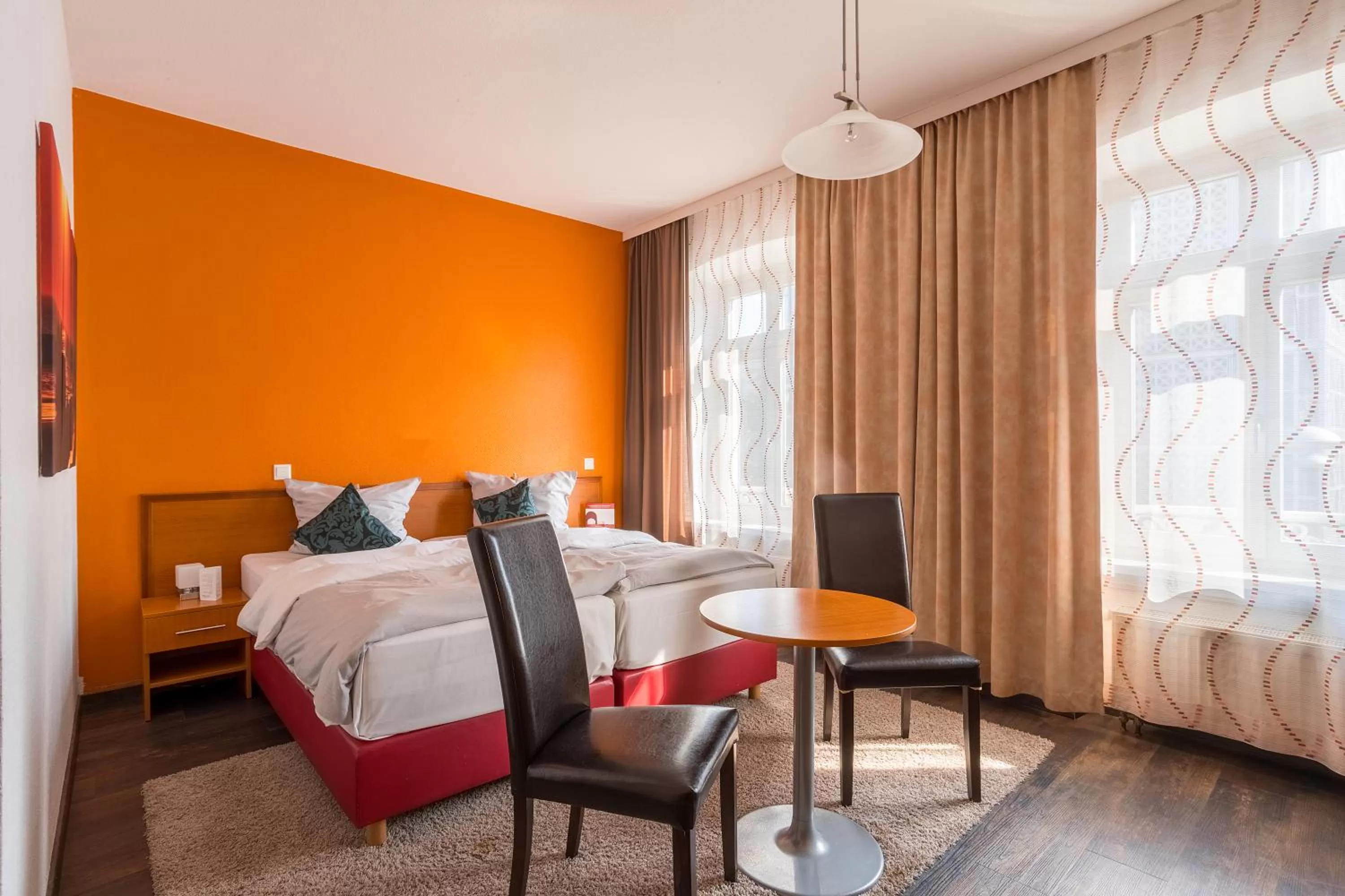 Photo of the whole room, Bed in Hotel Bayrischer Hof