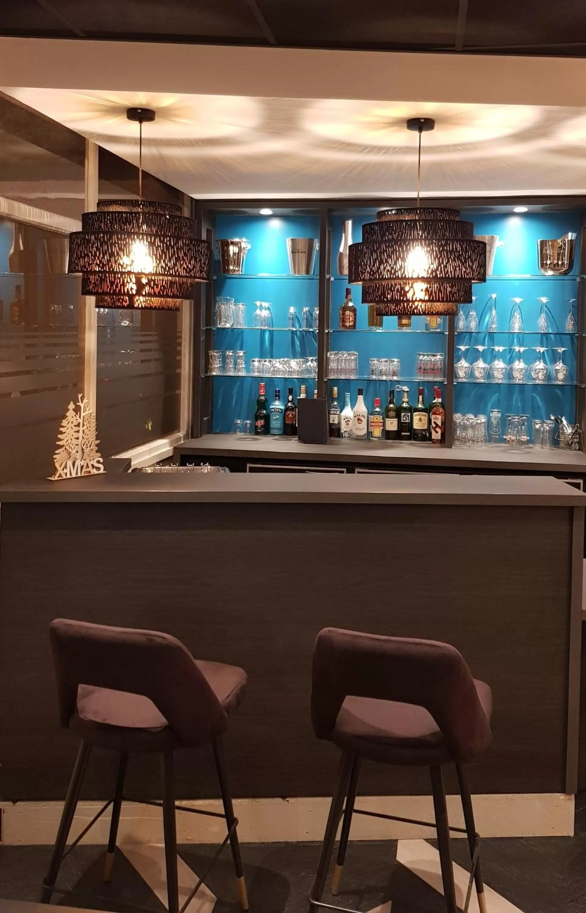 Lounge or bar in Hotel de Champagne