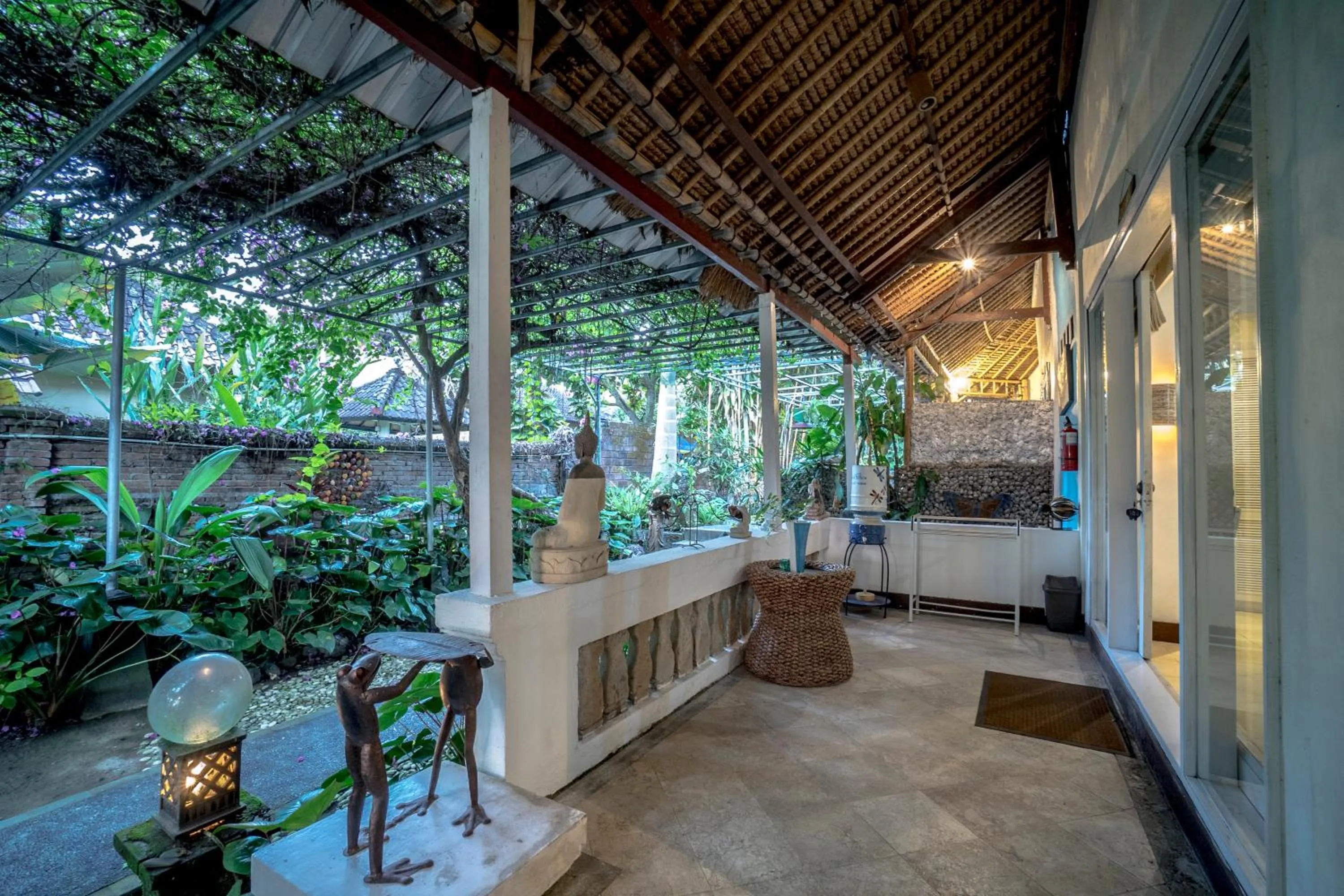 Balcony/Terrace in Gajah Biru Bungalows